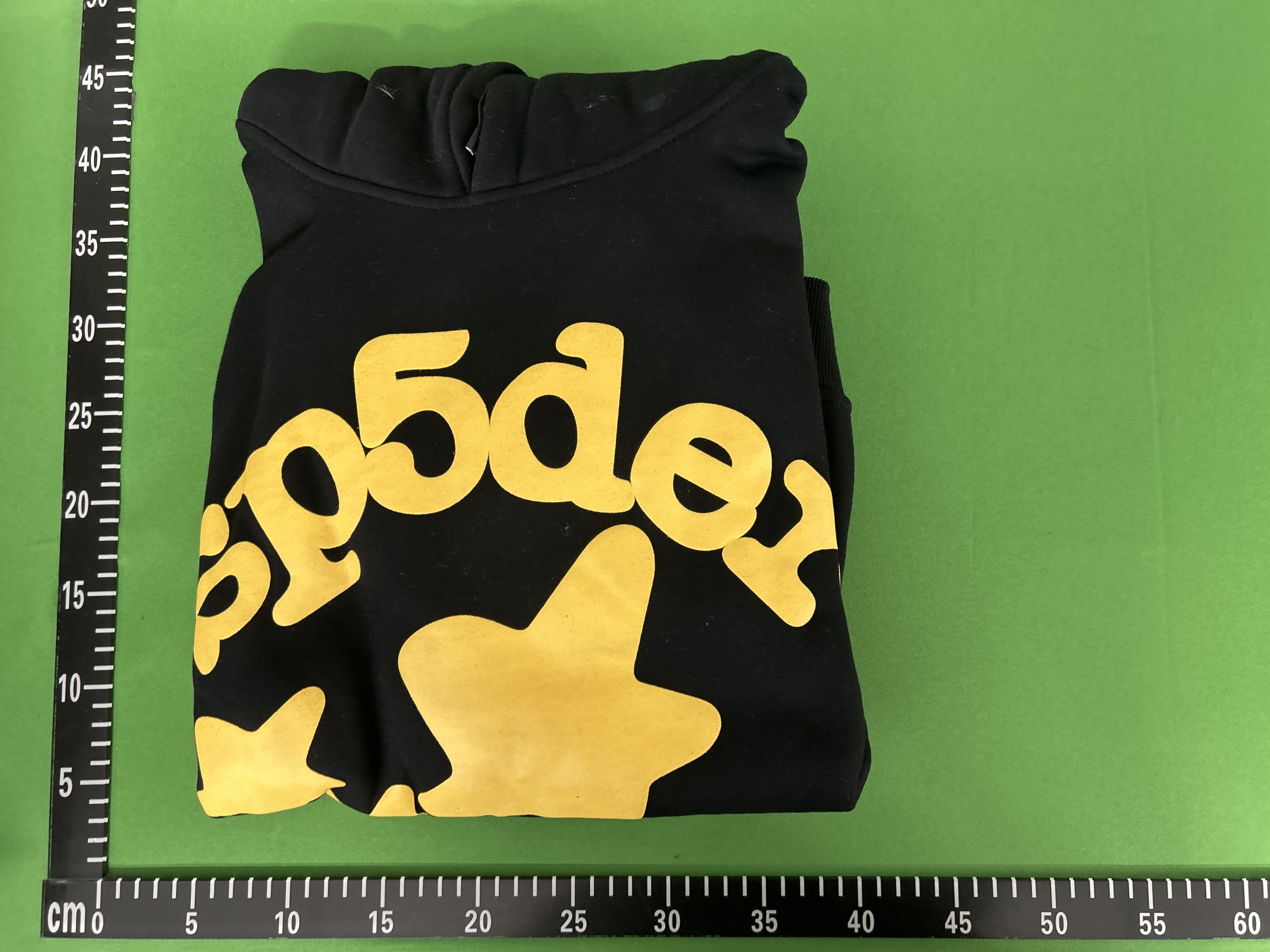Foto QC 1 de Sp5der 555555 Hoodie Angel Number Black