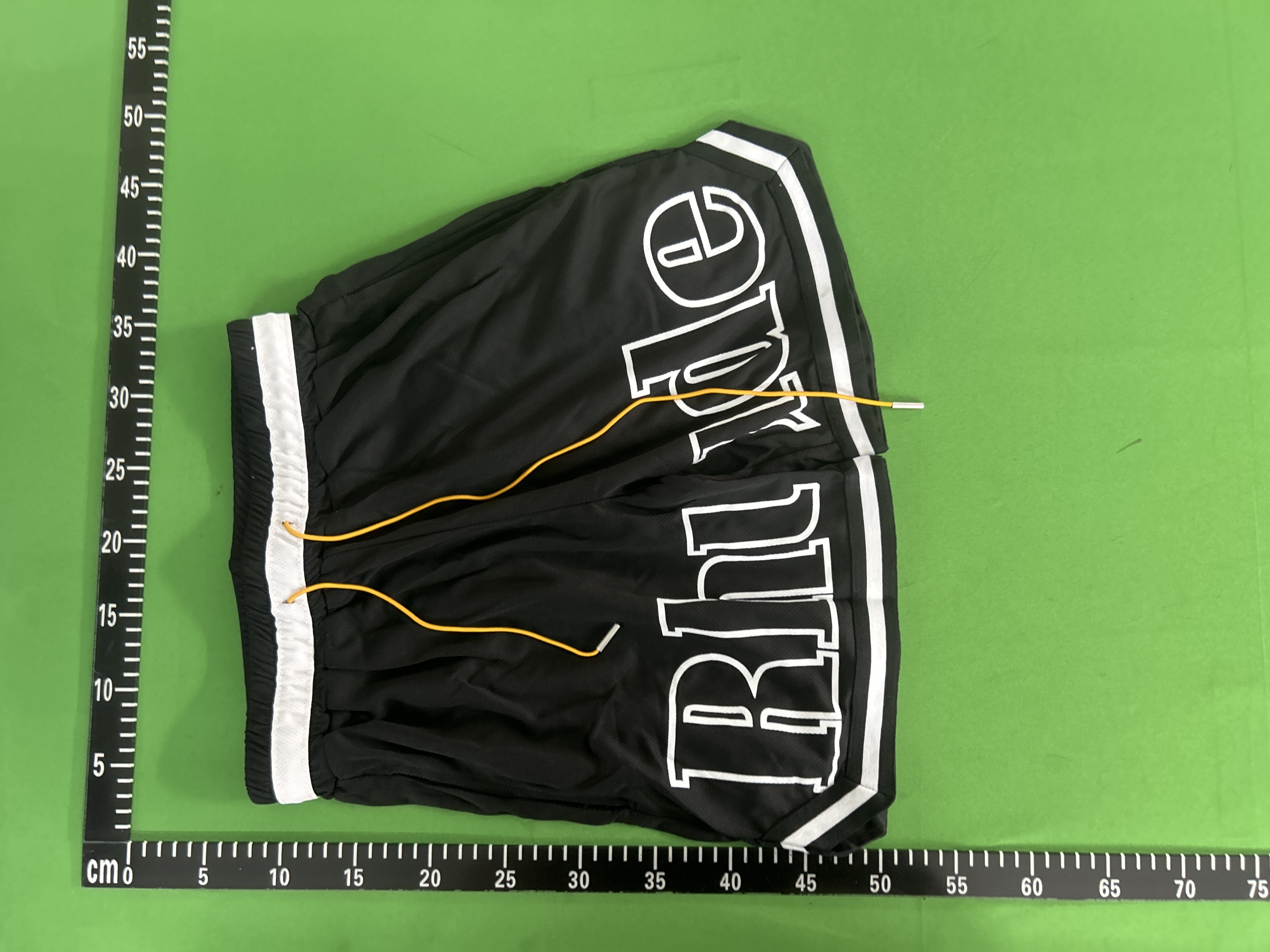 Foto QC 3 de Rhude Basketball Shorts Mesh Black
