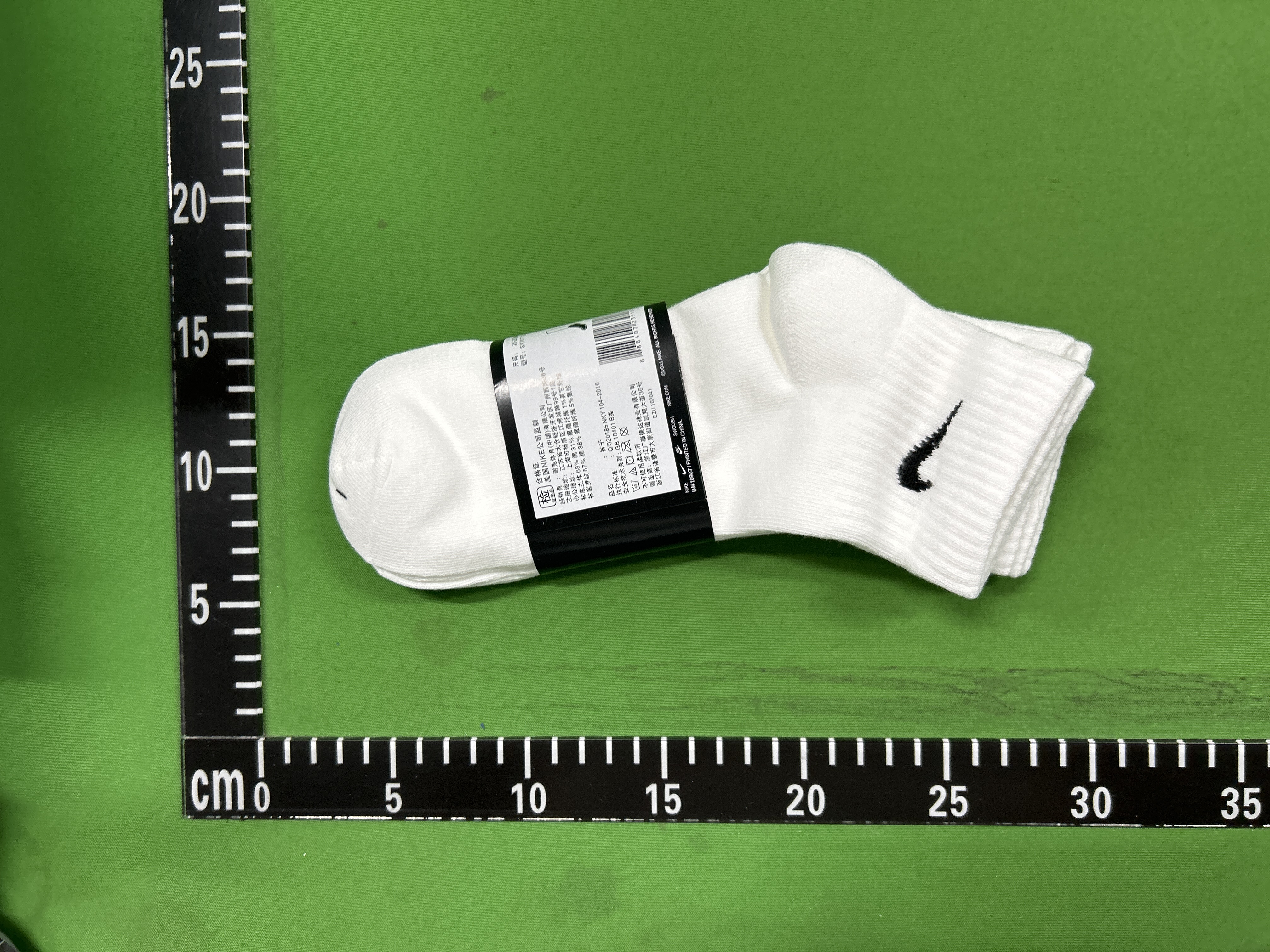 Foto QC 1 de Nike Everyday Crew Socks Black White