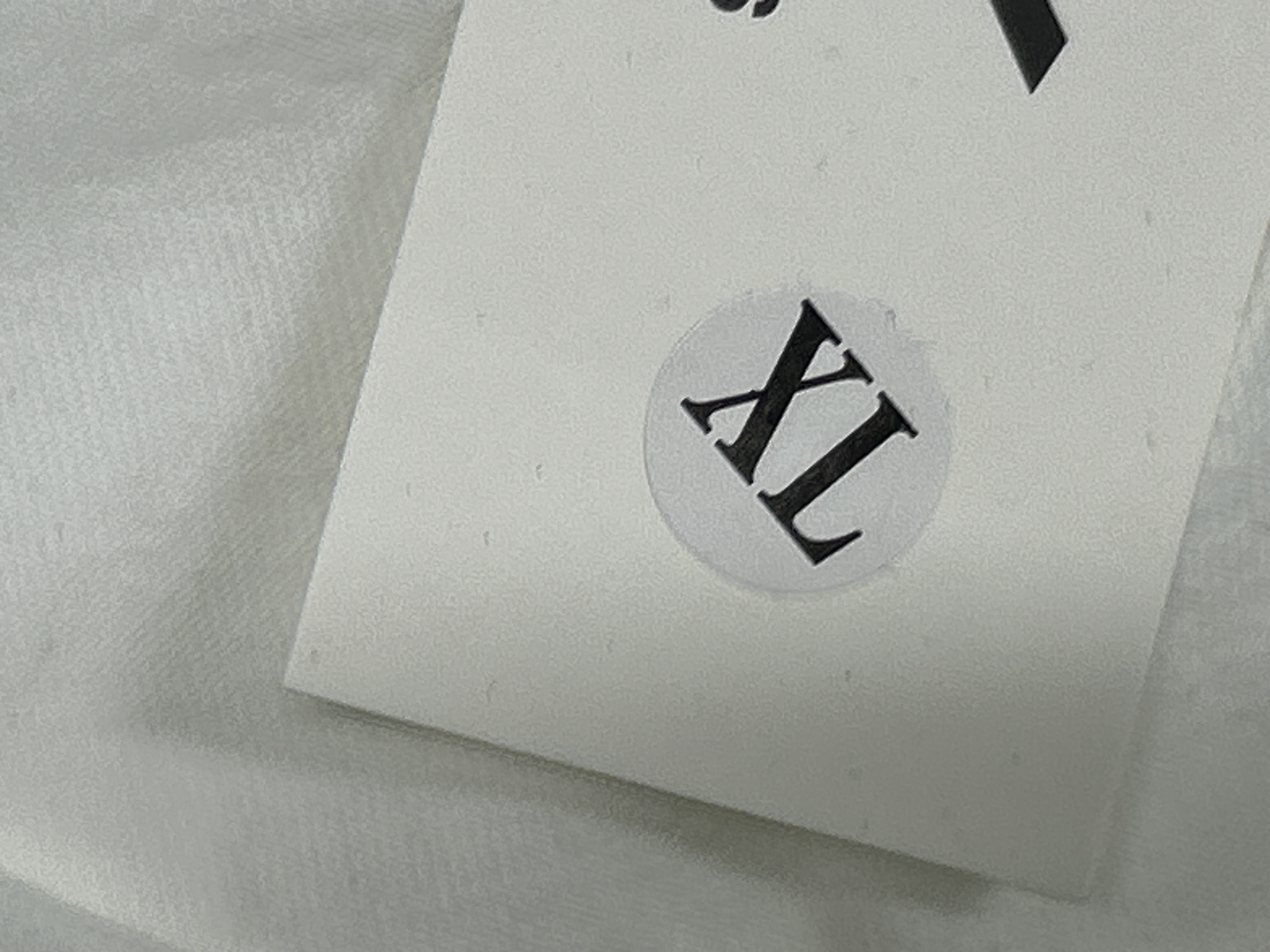 Foto QC 2 de Comme des Garçons Play T-shirt Sketch Heart White