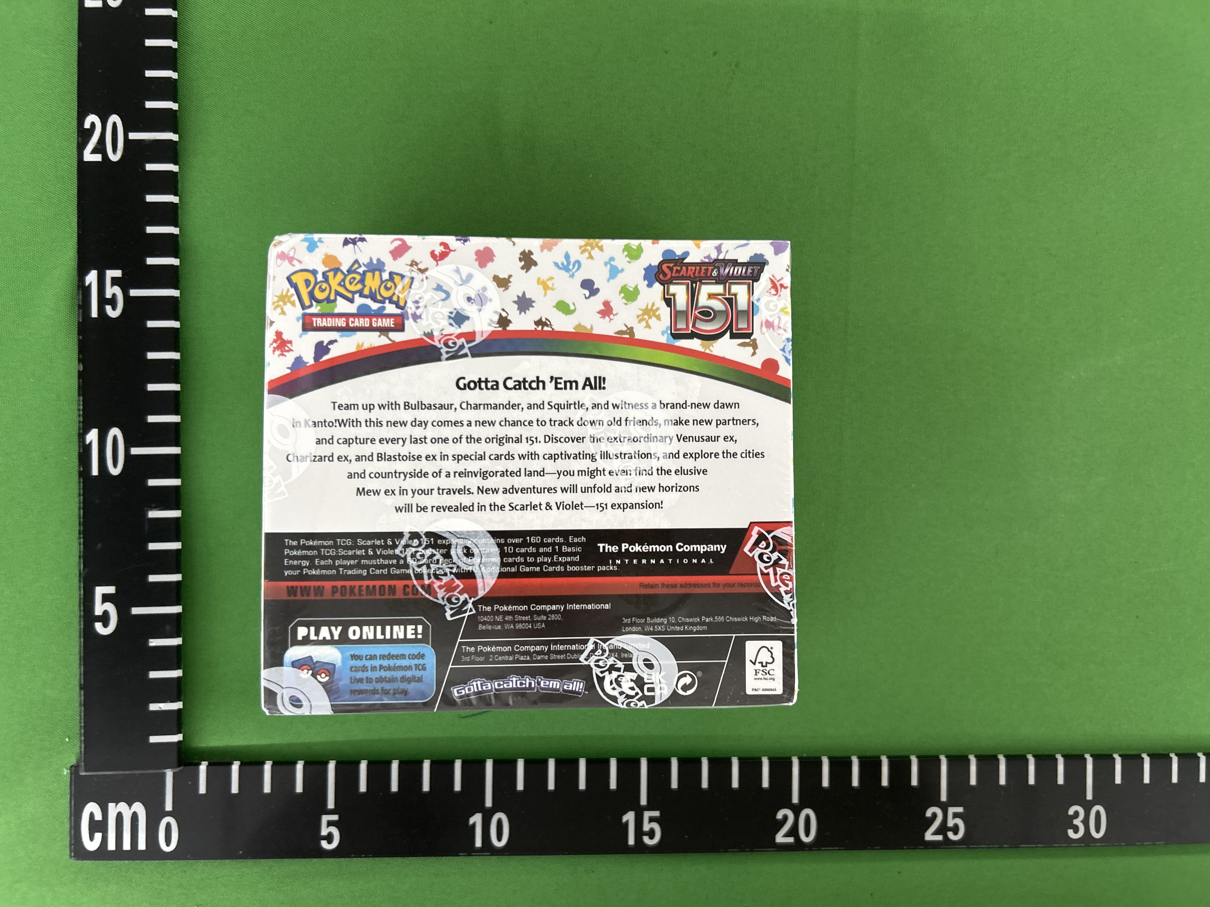Foto QC 5 de Pokemon Pokemon Scarlet & Violet Booster Box Cardboard TCG Cards