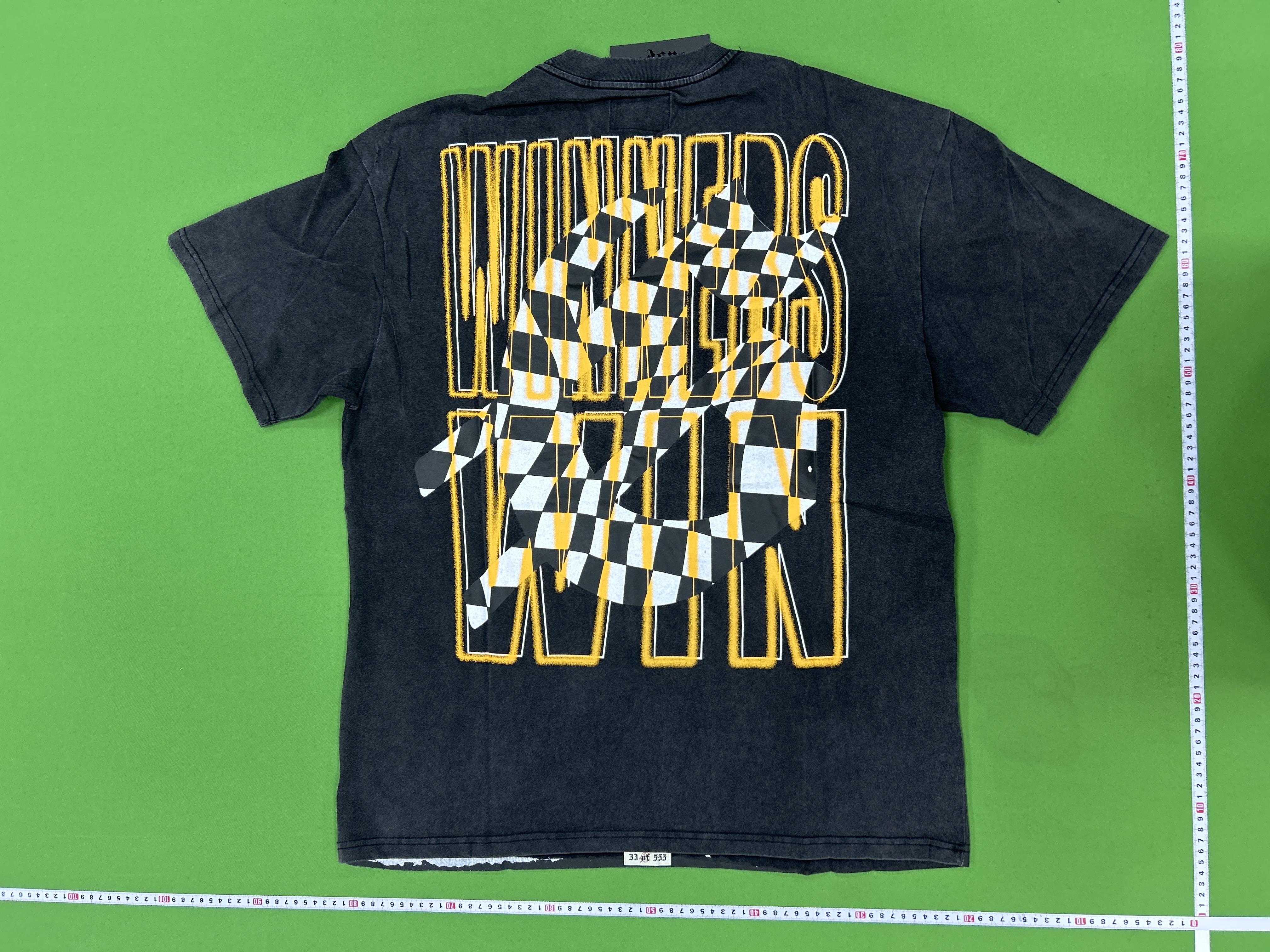 Foto QC 3 de Godspeed T-shirt Skeleton Baseball Player Blue