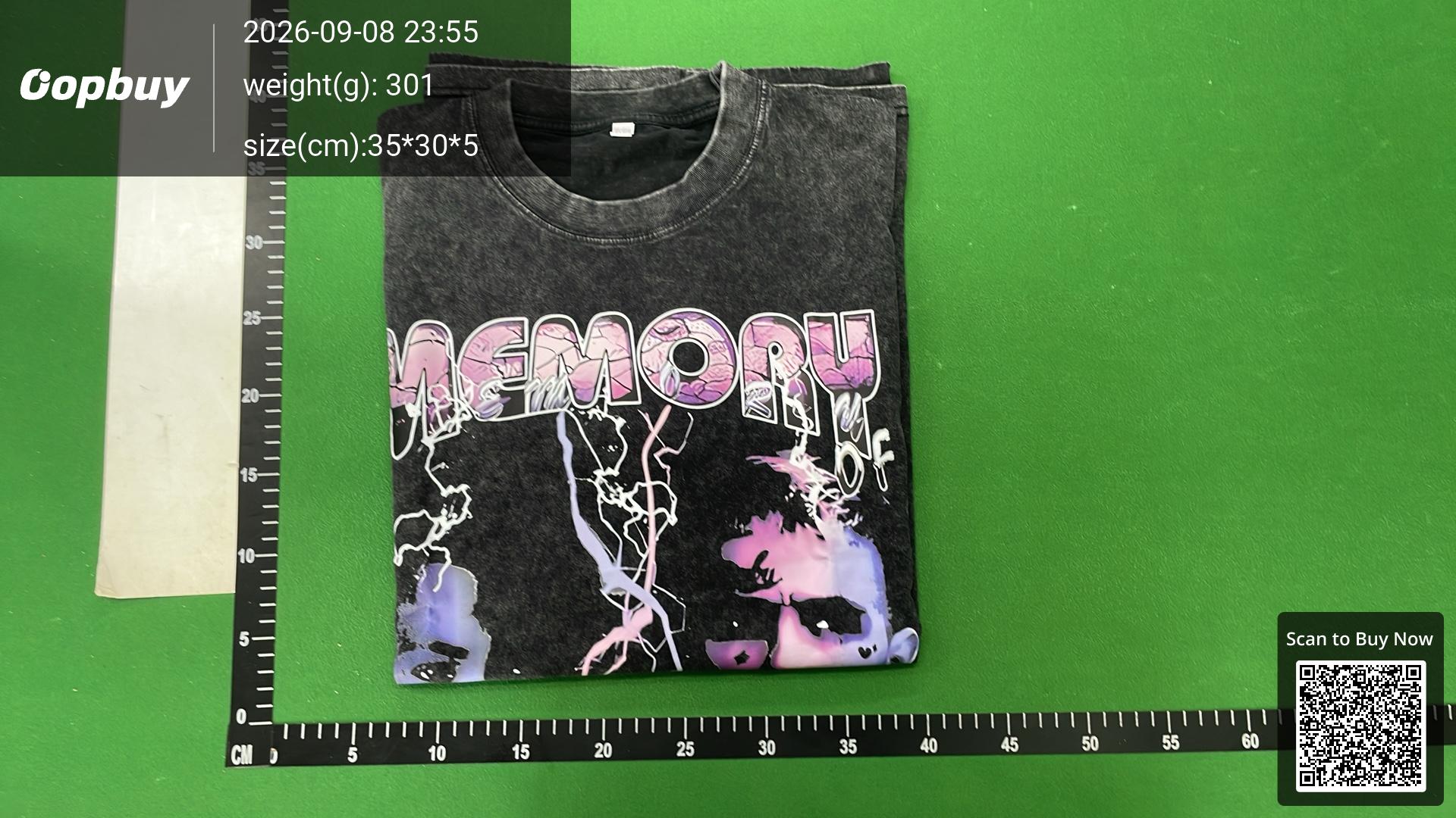 Foto QC 8 de Other T-shirt Blank Vintage Acid Wash Black
