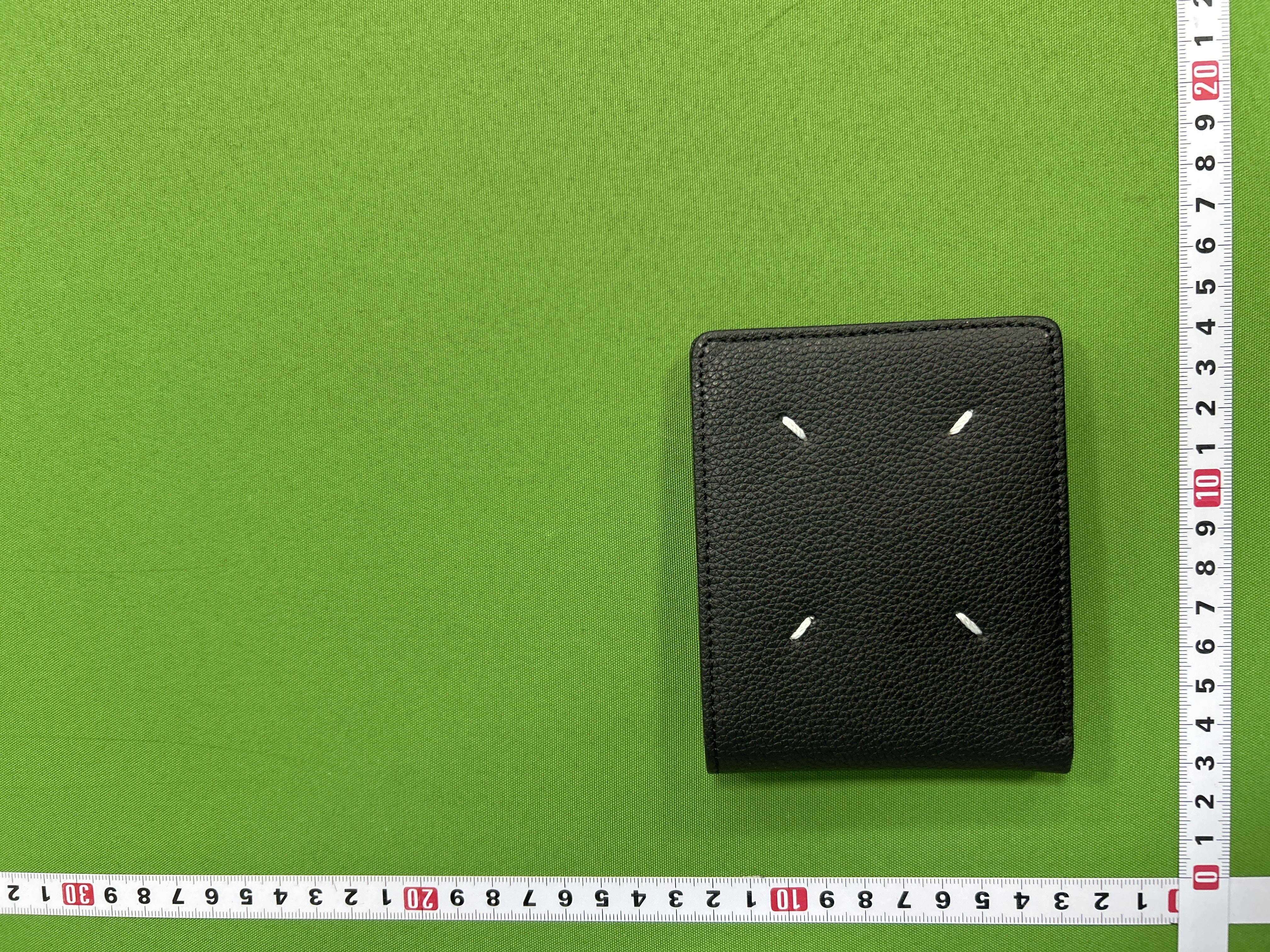Foto QC 4 de Maison Margiela Four-Stitch Bifold Wallet Leather Black