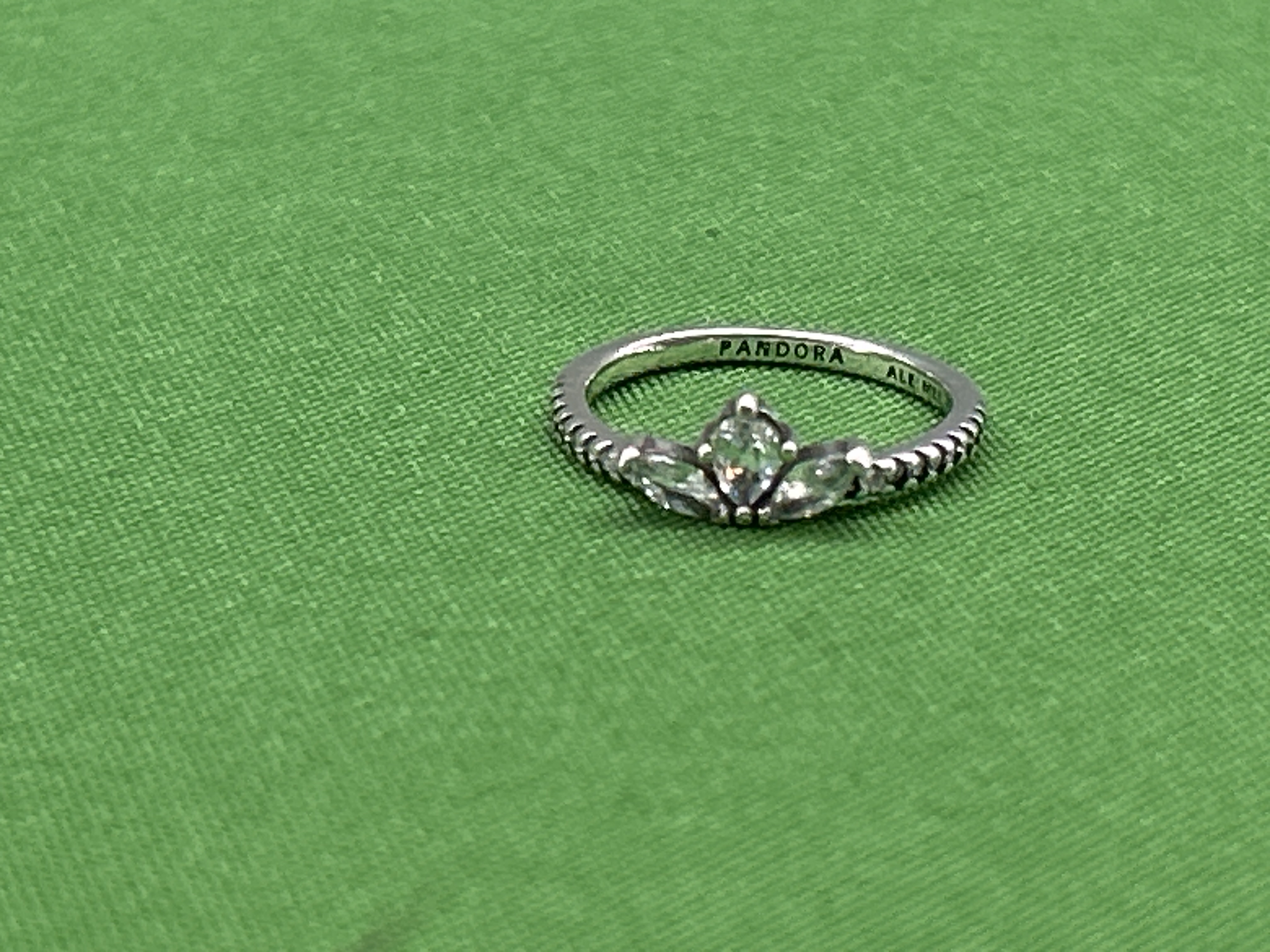 Foto QC 2 de Pandora Wish Ring Sterling Silver Cubic Zirconia Clear