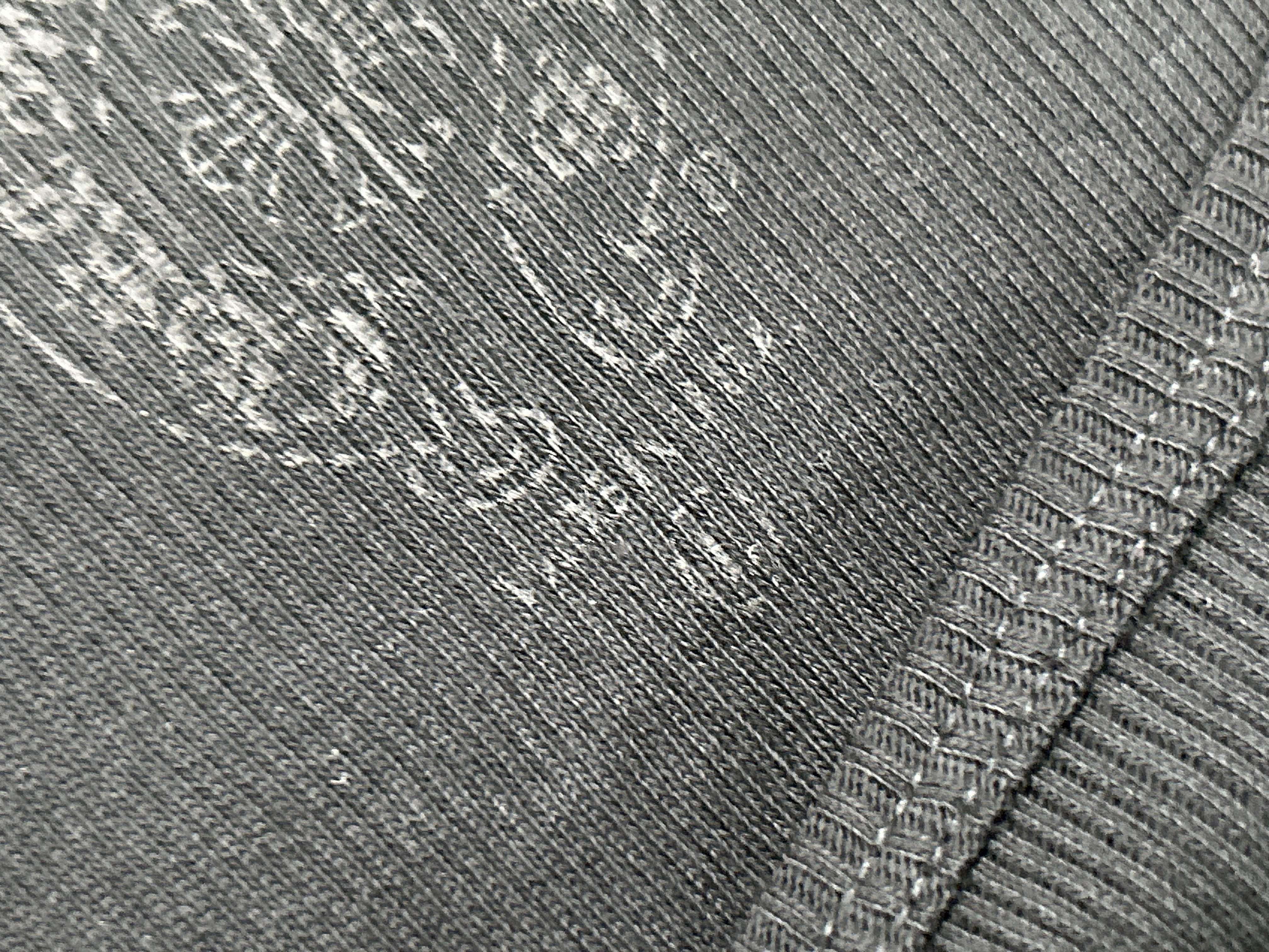 Foto QC 8 de Chrome Hearts Tank Scroll Logo Black