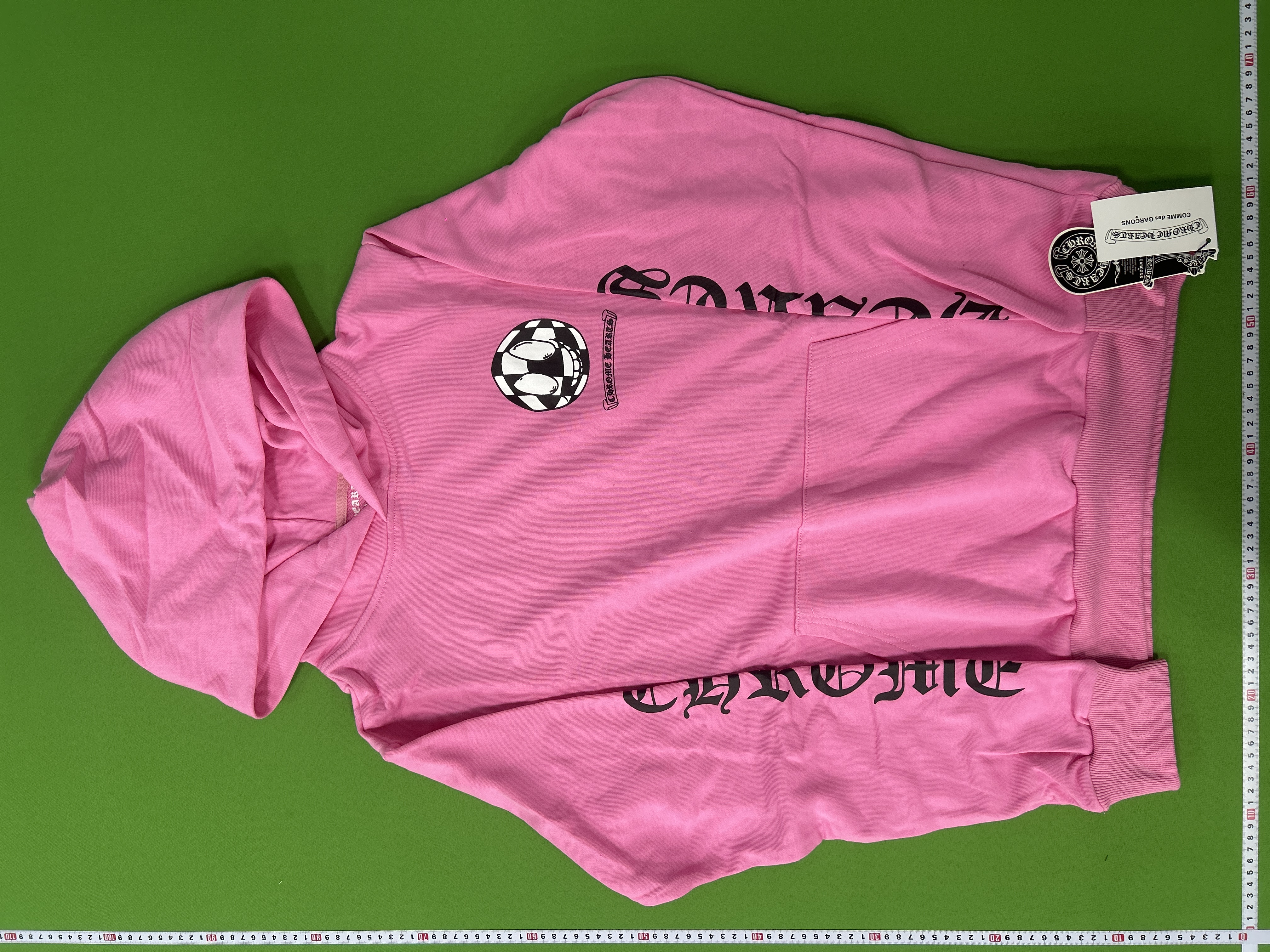 Foto QC 2 de Chrome Hearts Matty Boy Sweater Hooded Pink