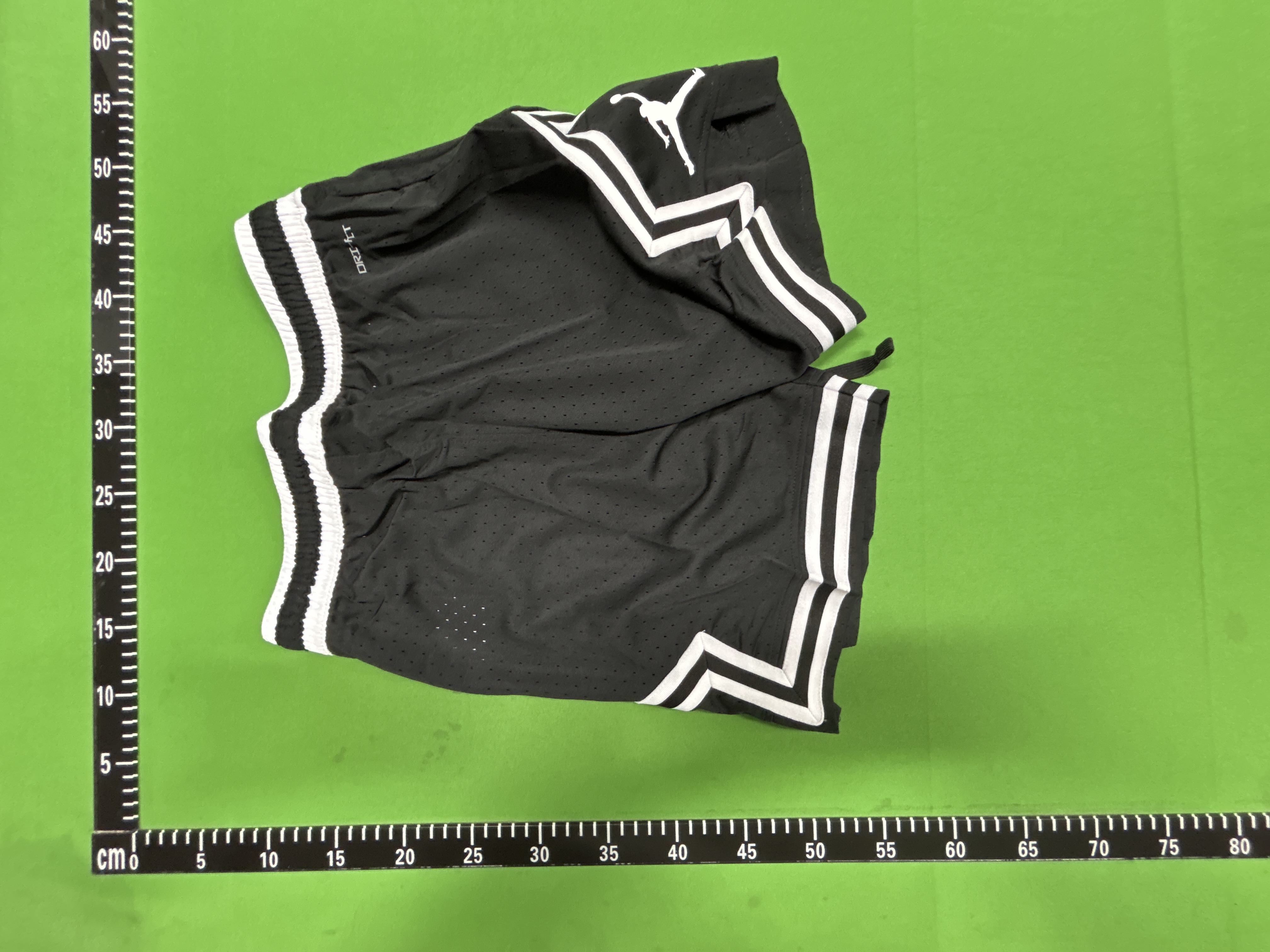 Foto QC 3 de Jordan Basketball Shorts Mesh White Black