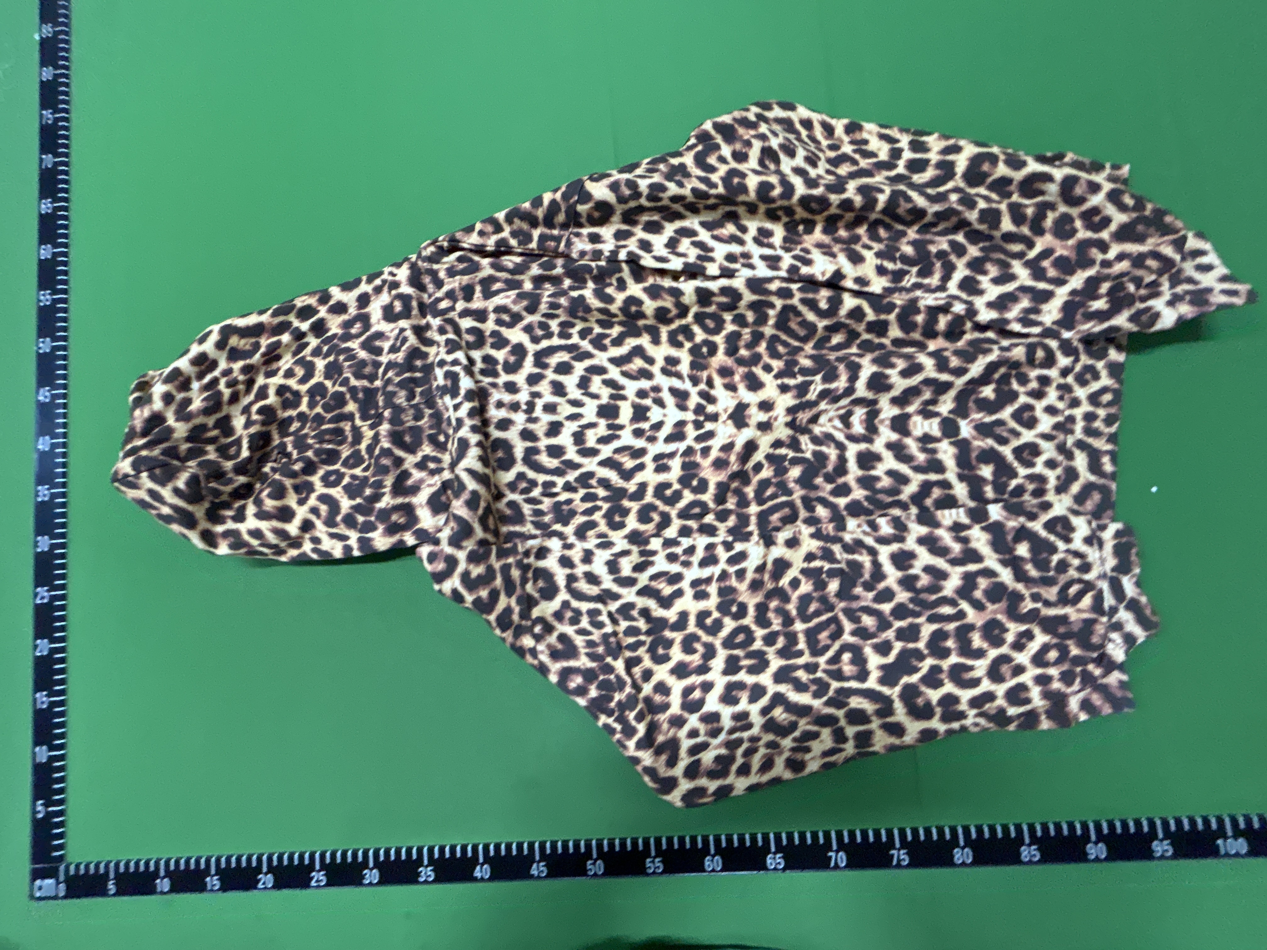 Foto QC 4 de Celine Hoodie Logo Leopard Print
