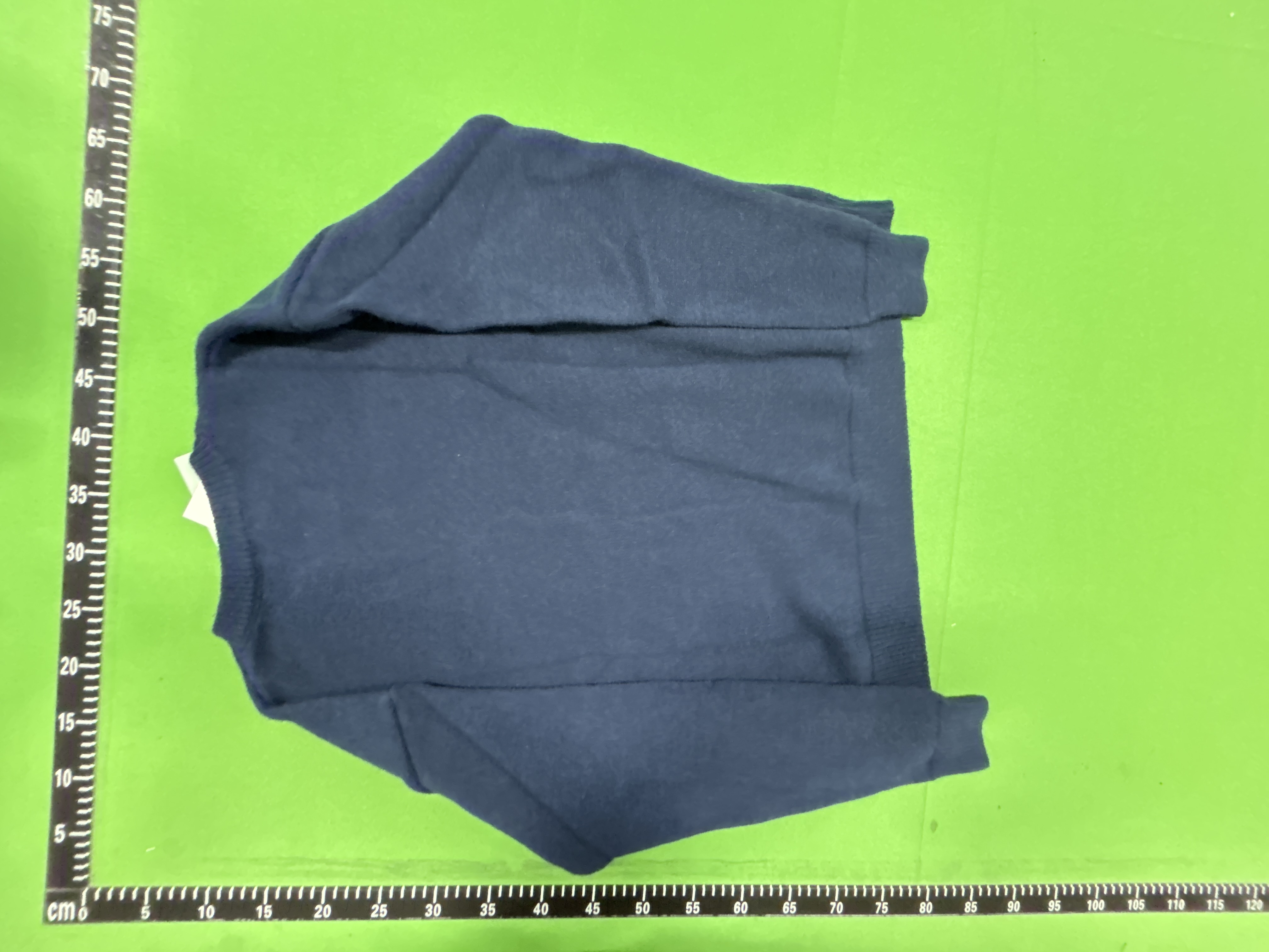 Foto QC 4 de Cole Buxton CB Logo Knit Hoodie Sweater Off White