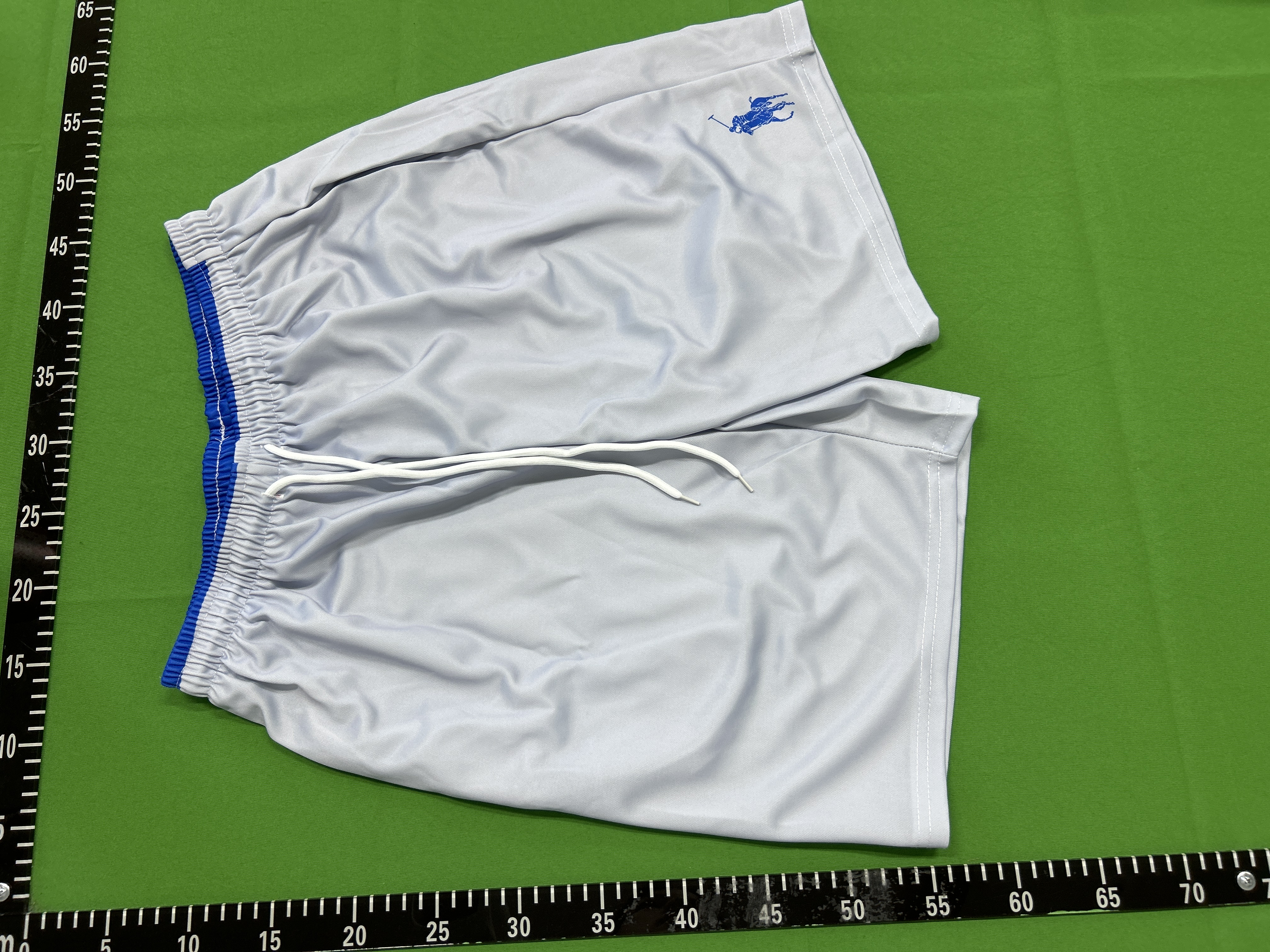 Foto QC 2 de Polo Ralph Lauren Shorts Traveler Swim Trunk Navy Blue/Orange