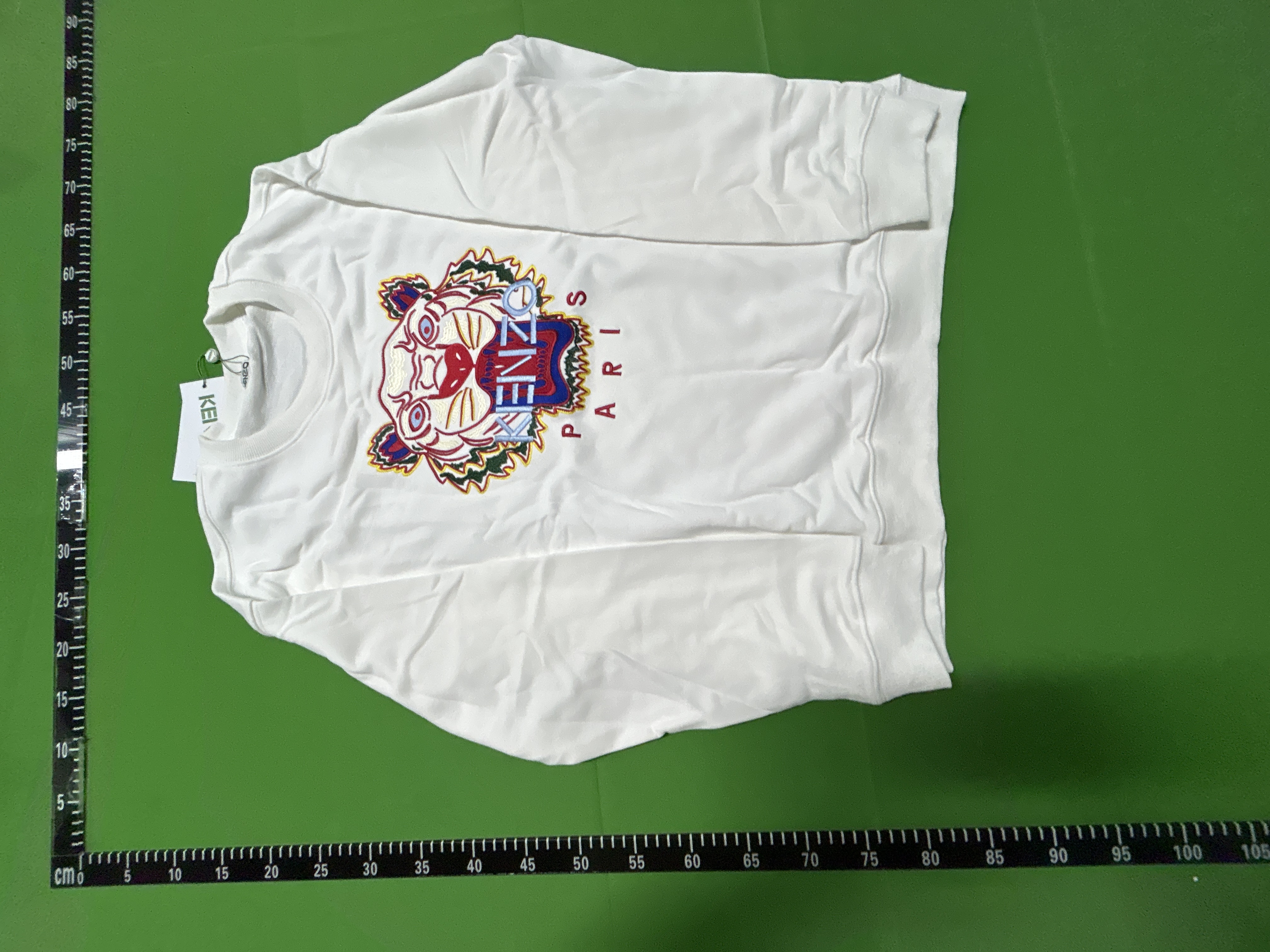 Foto QC 3 de Kenzo Crewneck Sweater Tiger Head Embroidery Black