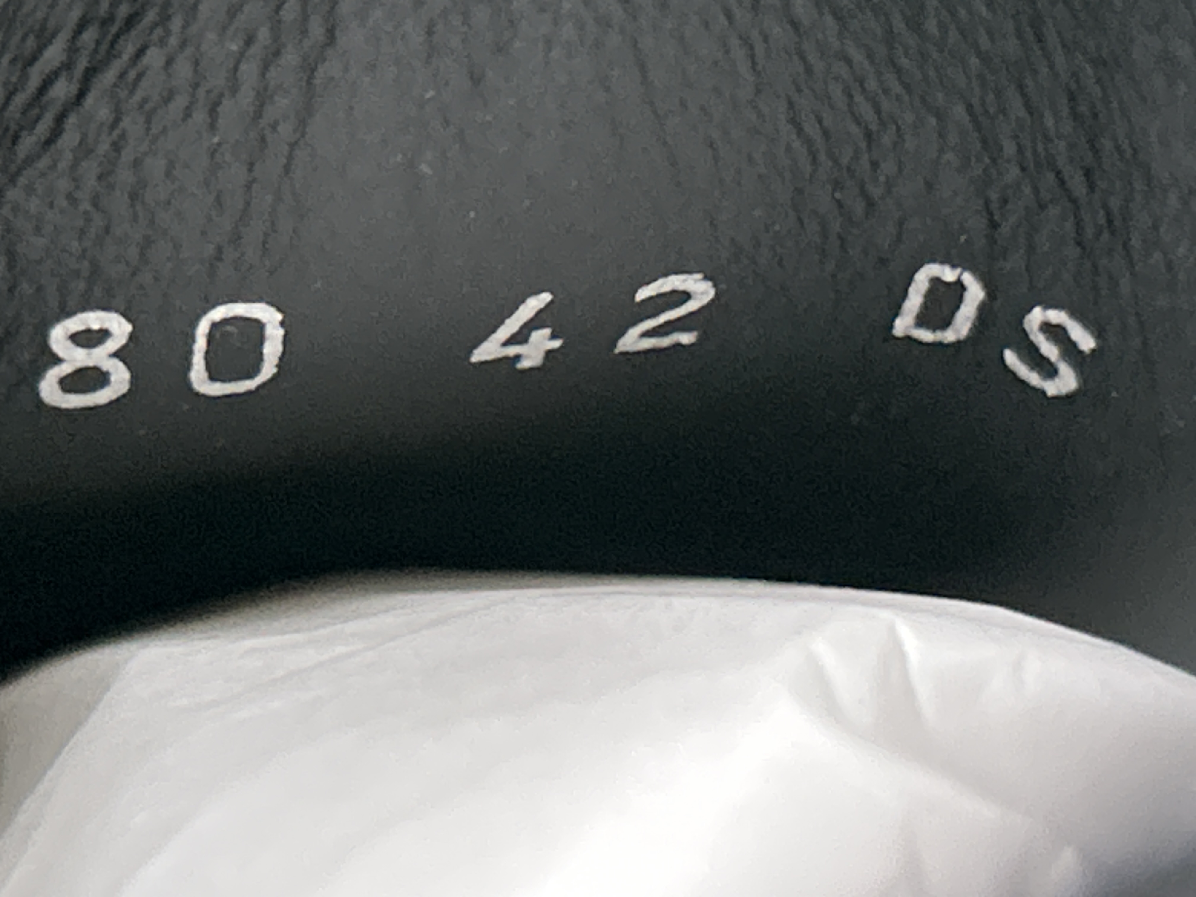 Foto QC 4 de Alexander McQueen Oversized Leather Low-top Black White Contrast Stitching 4257