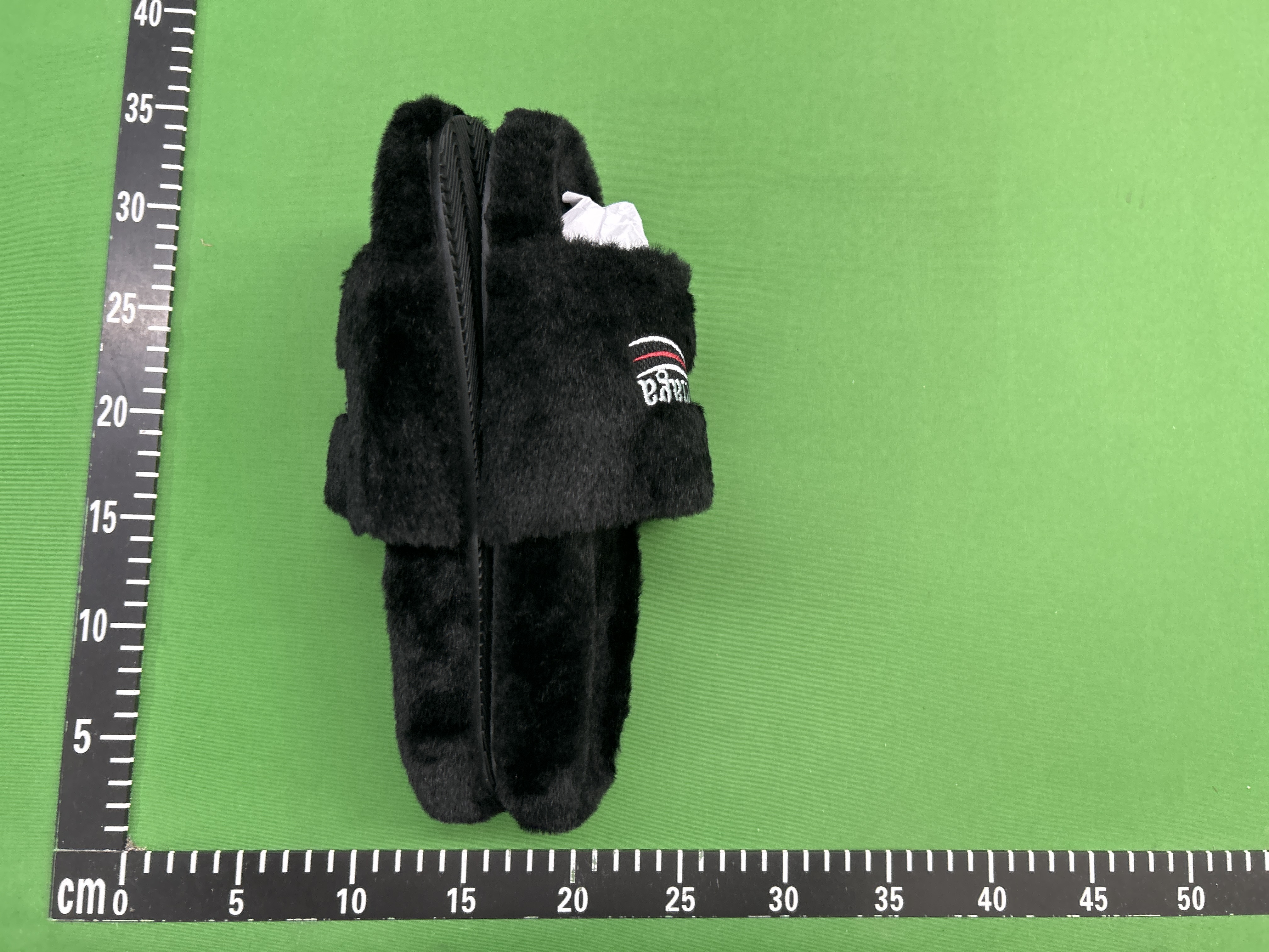 Foto QC 4 de Balenciaga Furry Slide Shearling Political Campaign Leopard