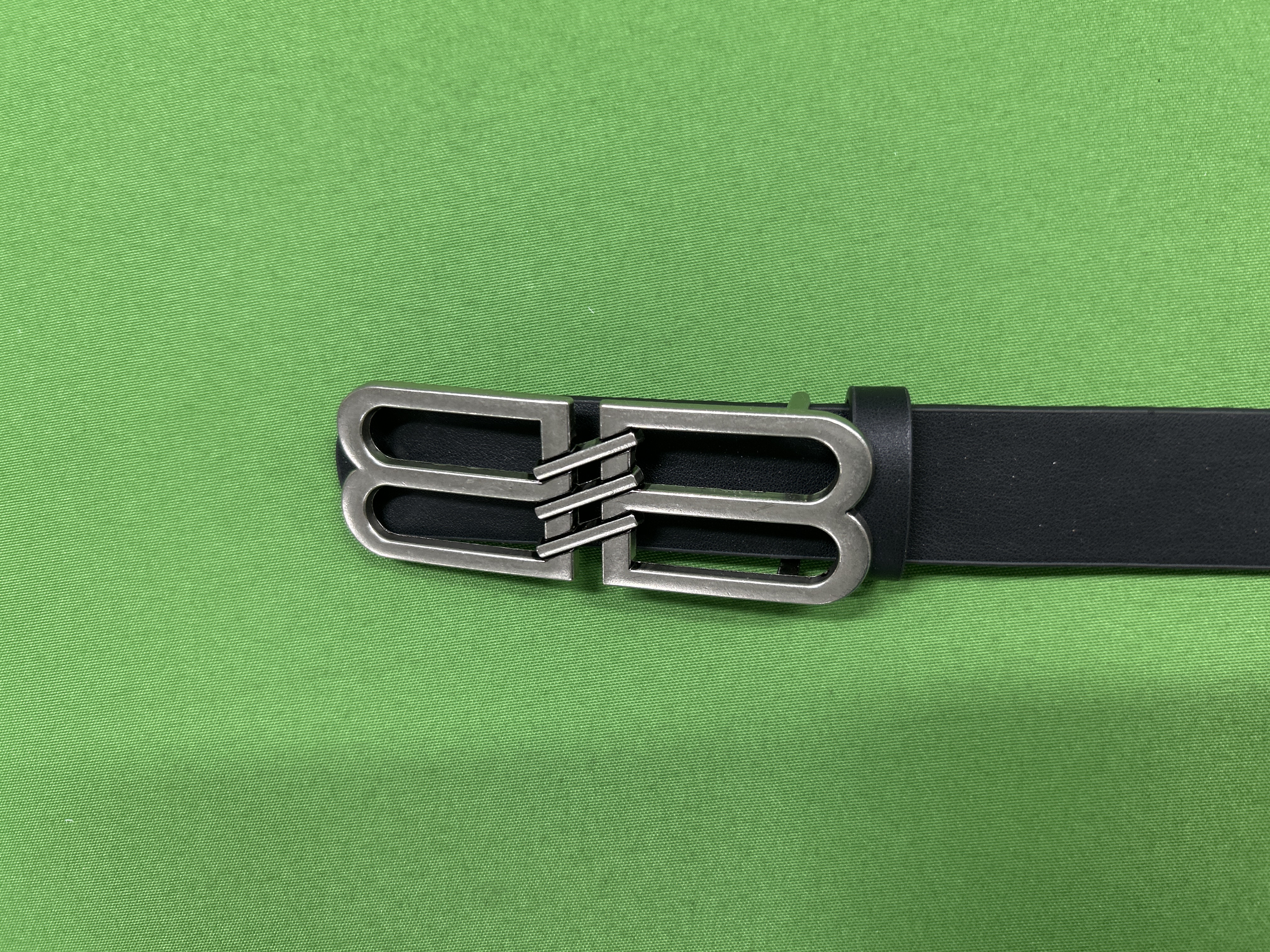 Foto QC 8 de Balenciaga BB Belt Black