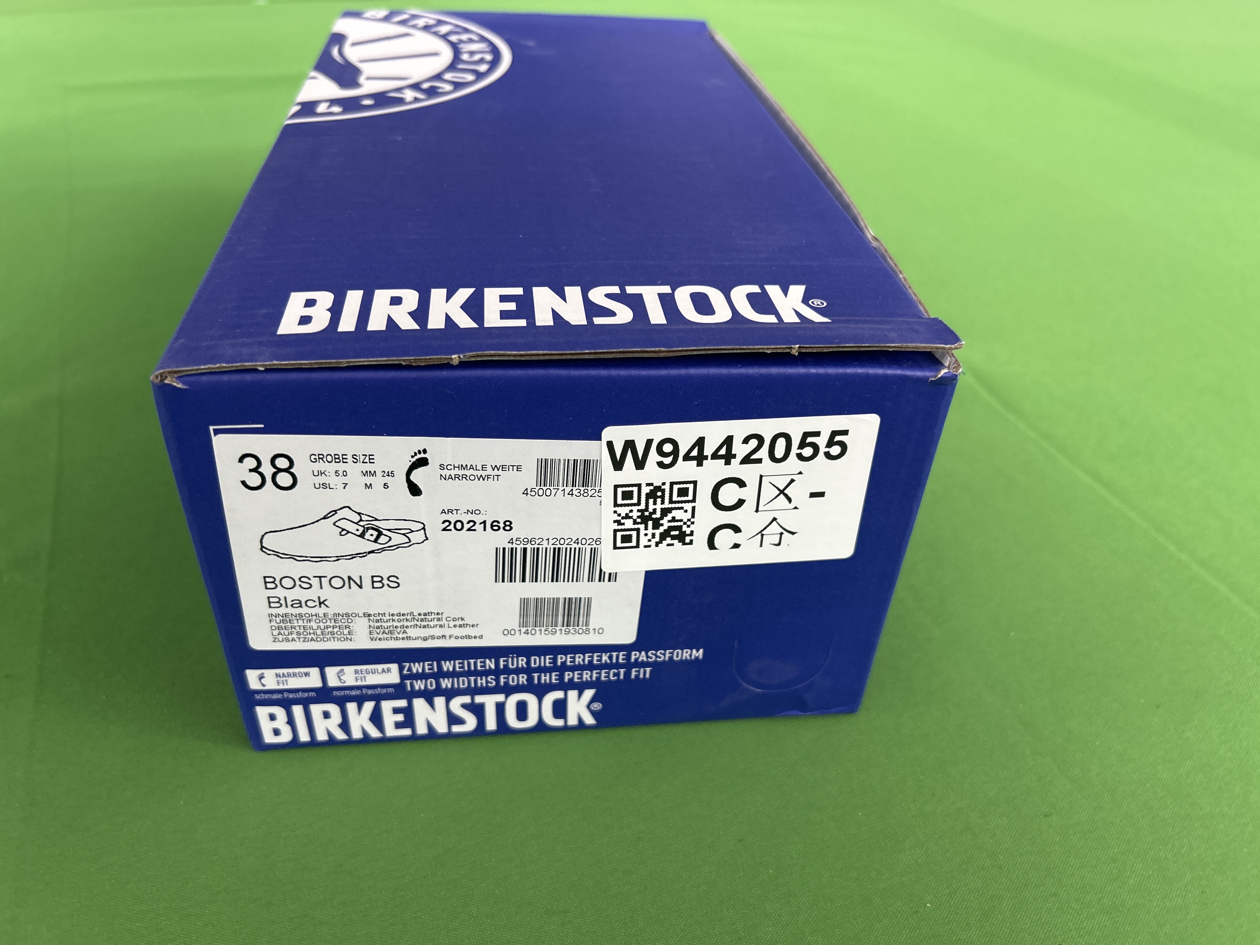 Foto QC 1 de Chrome Hearts x Birkenstock Boston Suede Black