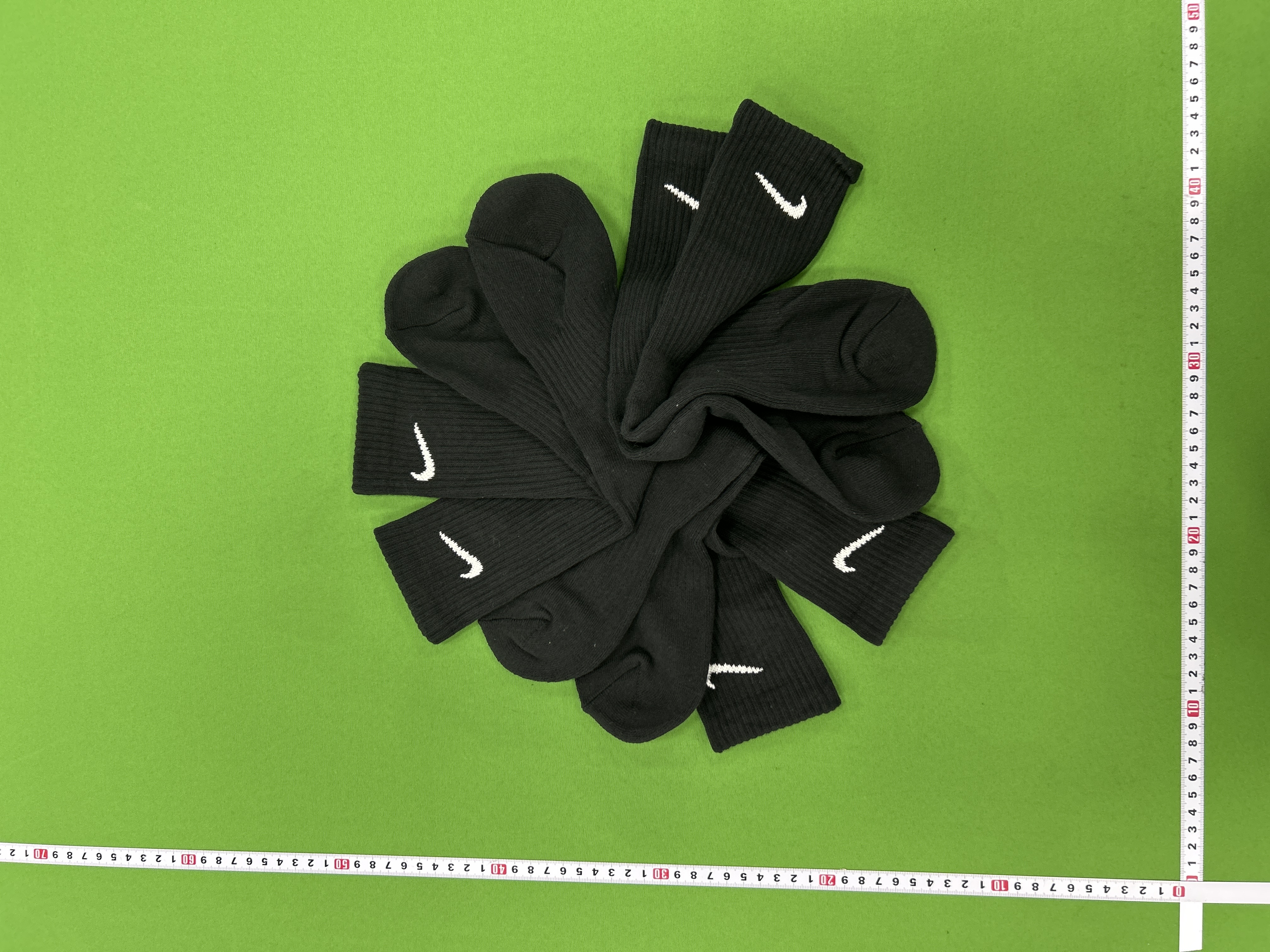 Foto QC 2 de Nike Everyday No-Show Socks Lightweight White Black