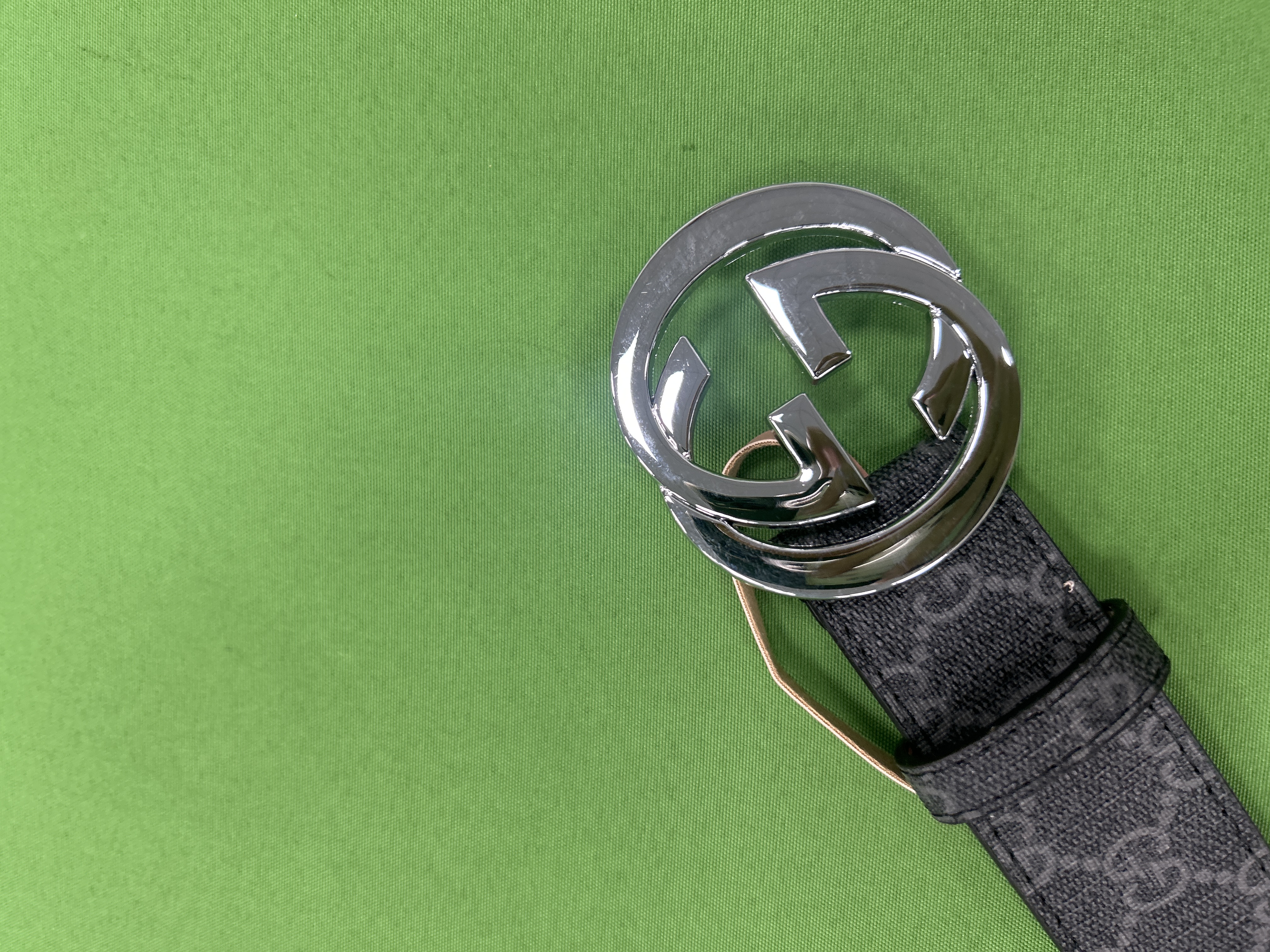 Foto QC 6 de Gucci Interlocking G Belt Disney x Mickey Mouse GG Supreme