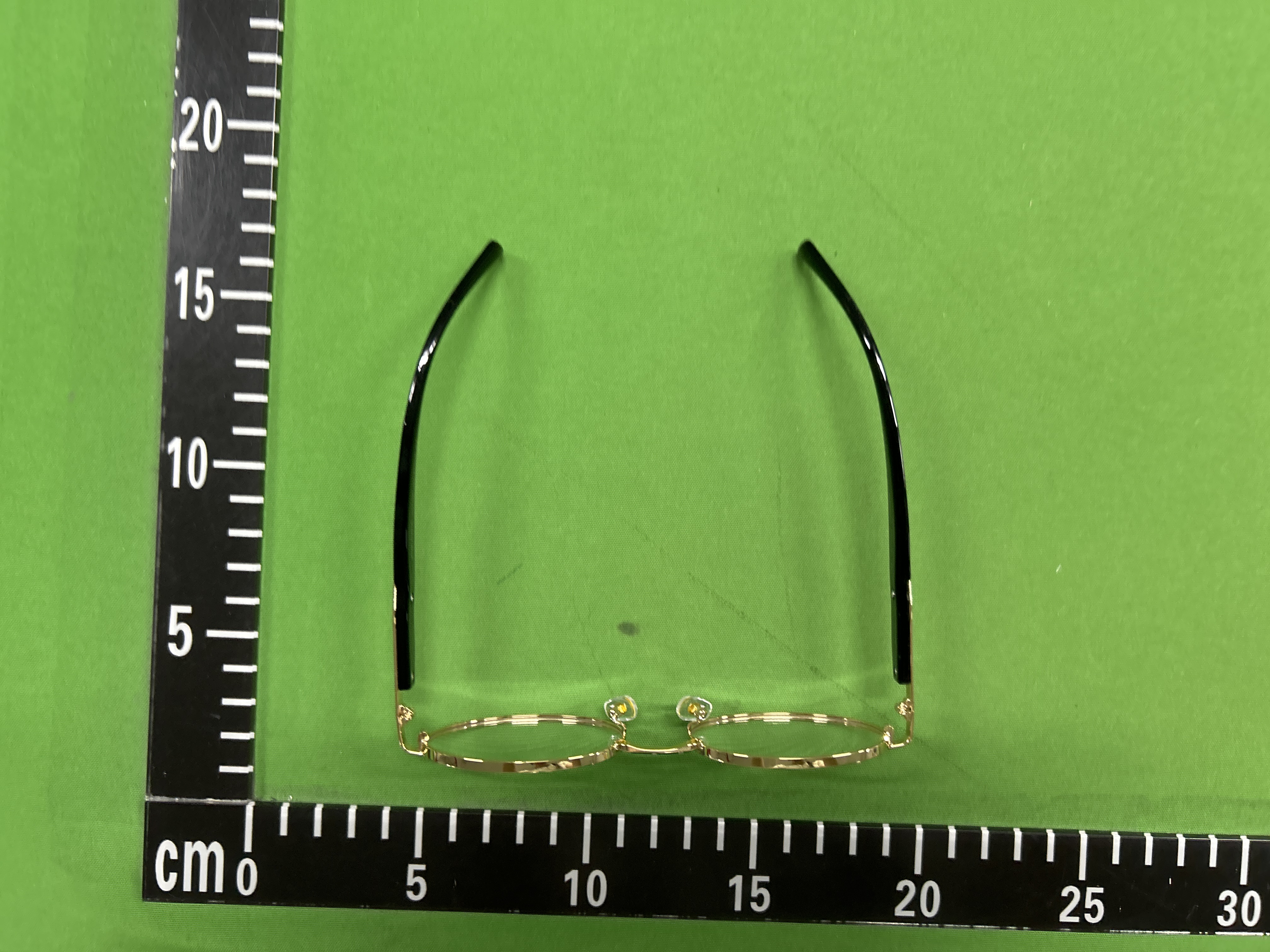 Foto QC 5 de Prada Oval-Frame Metal Sunglasses Gold Havana Orange