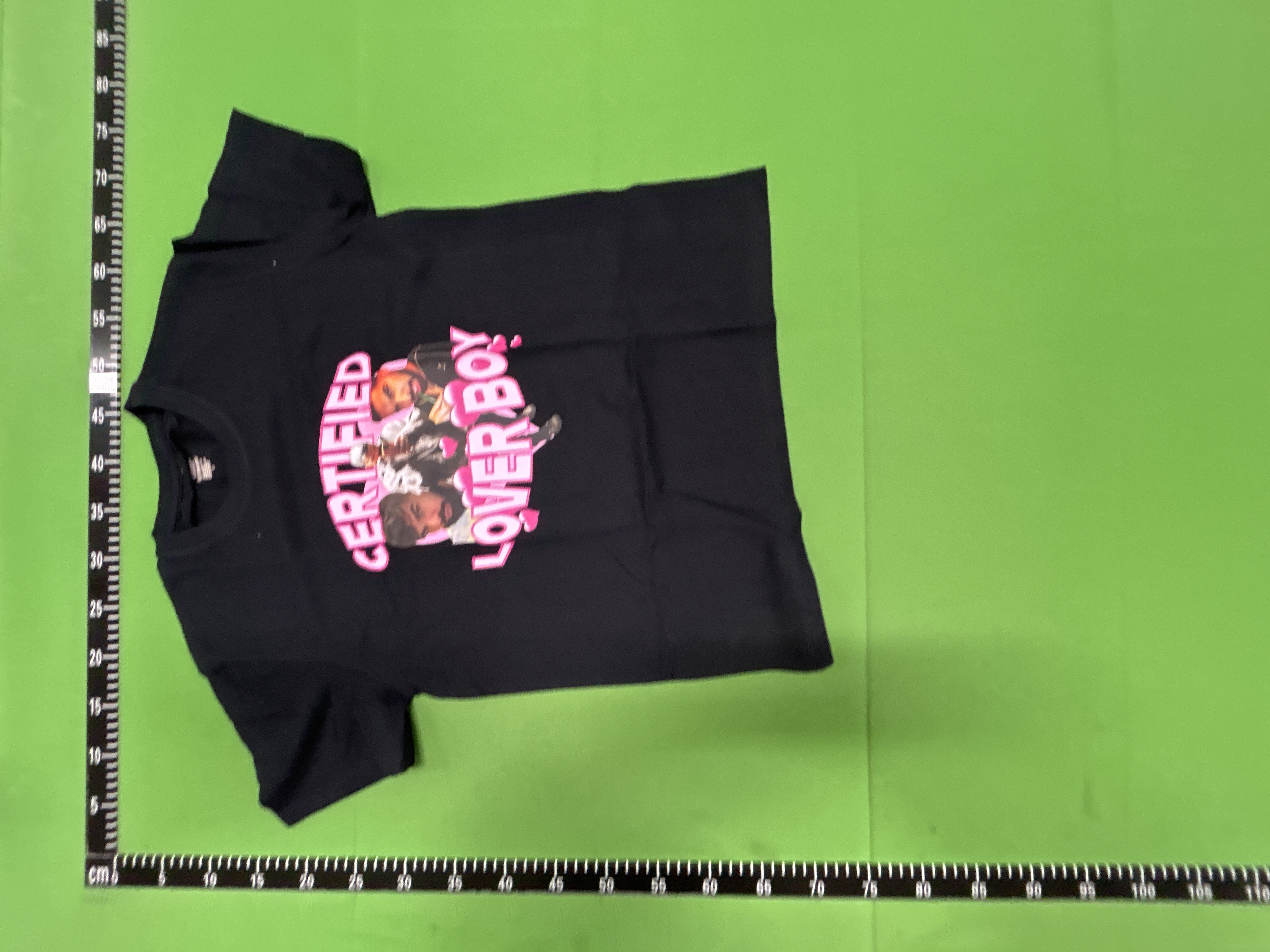 Foto QC 8 de Drake Certified Lover Boy T-shirt Emoji Graphic White