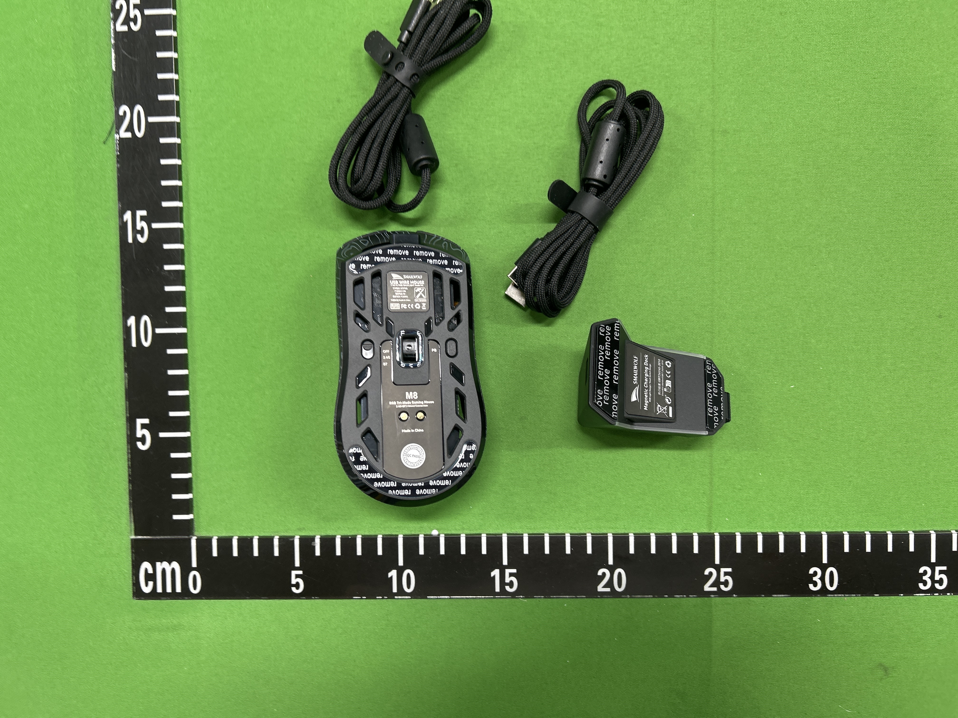 Foto QC 3 de Smailwolf M8 Wireless Gaming Mouse for PC Black