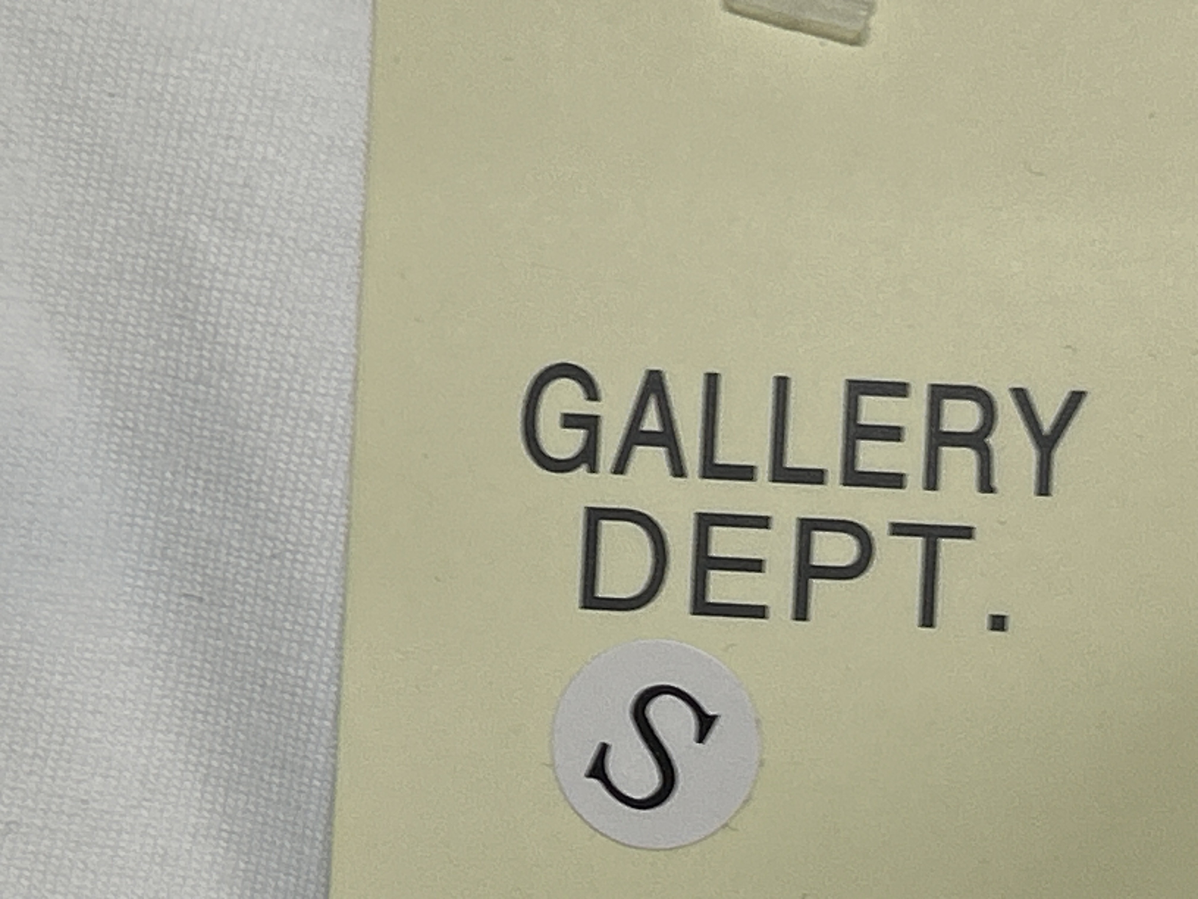 Foto QC 6 de Gallery Dept. First hand Tokyo T-shirt Painted White