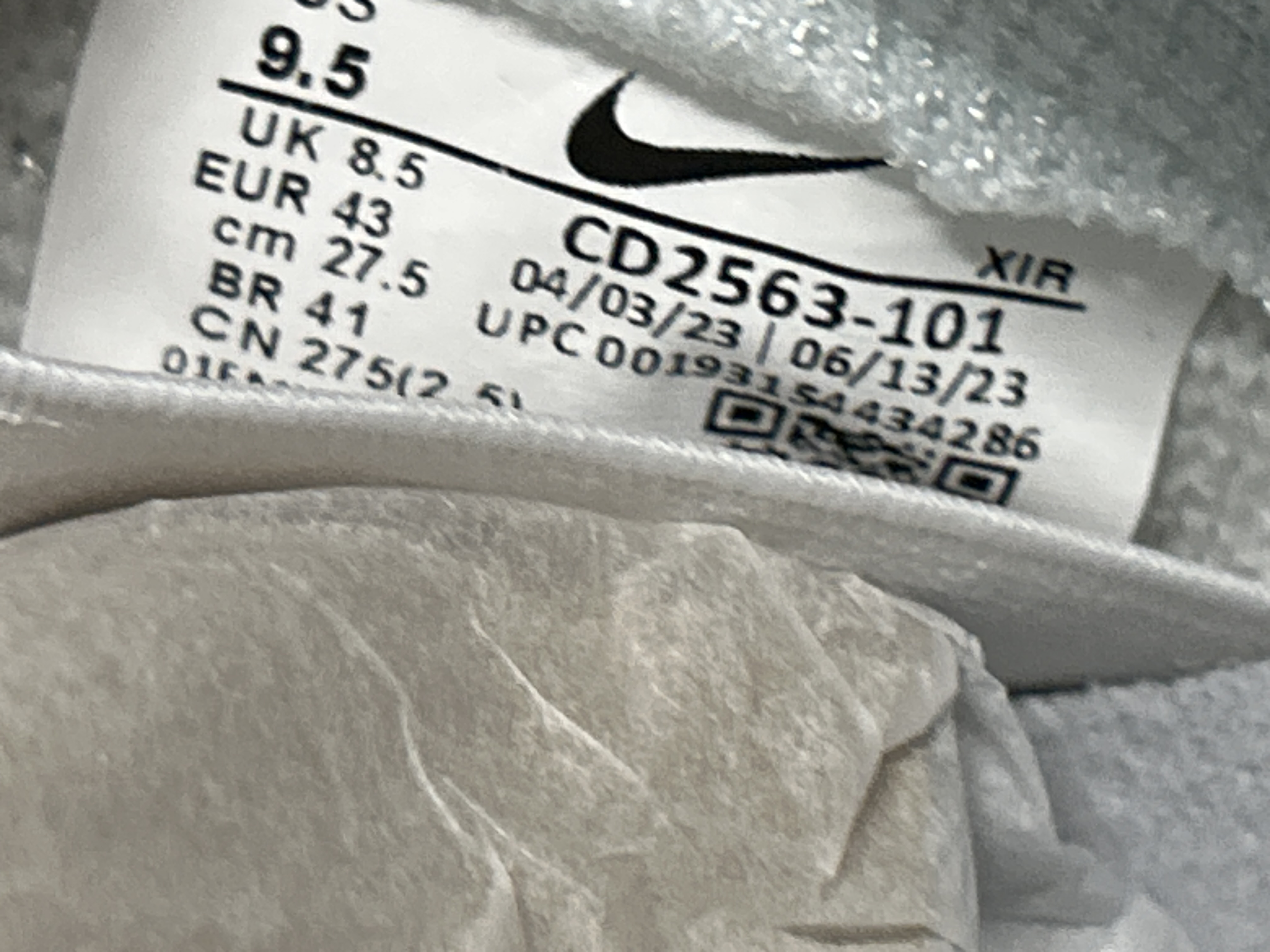 Foto QC 7 de Nike Dunk Low Panda DD1391-100
