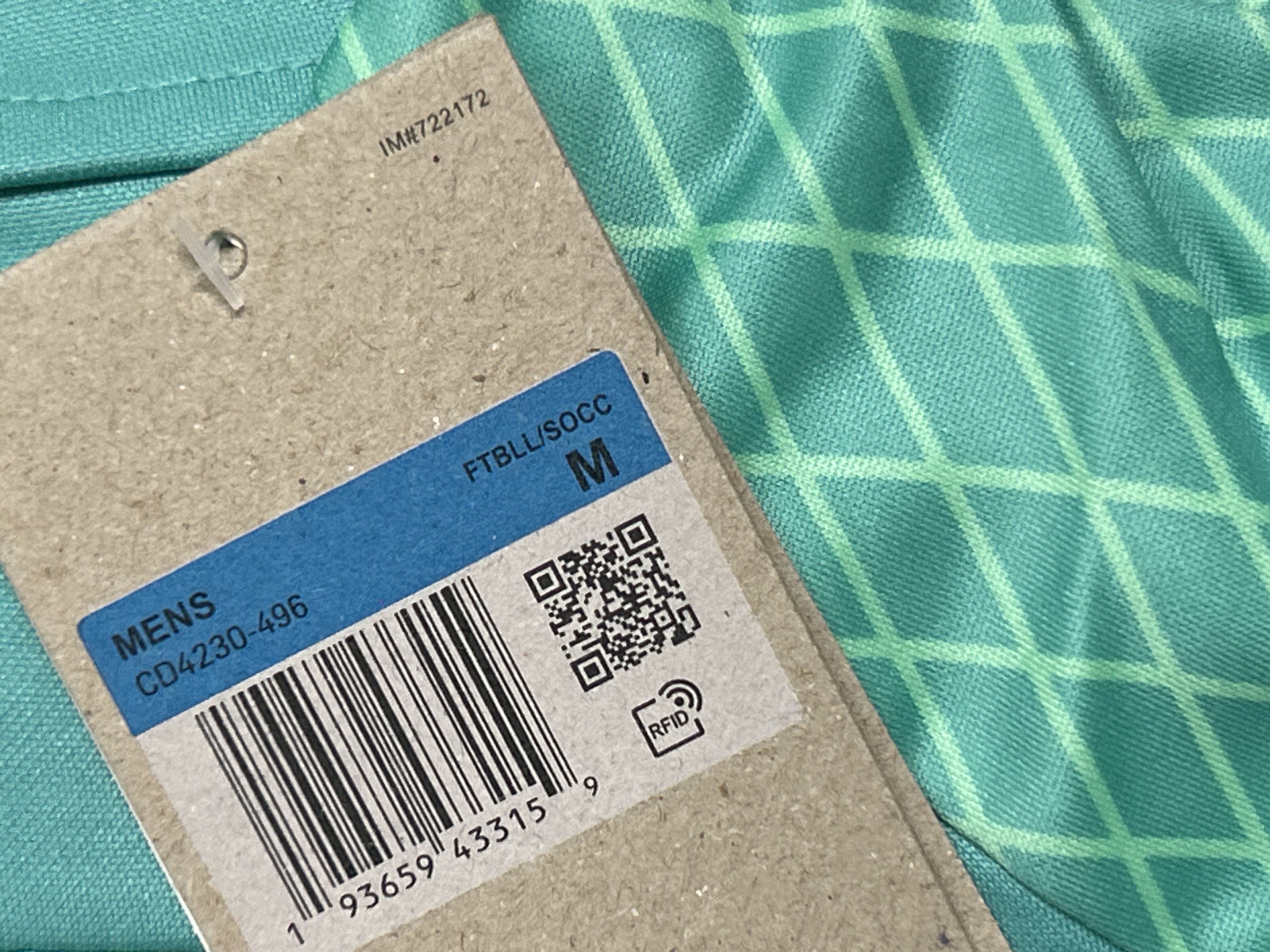 Foto QC 2 de Nike Brasil Tracksuit Set 2-Piece Teal/Navy