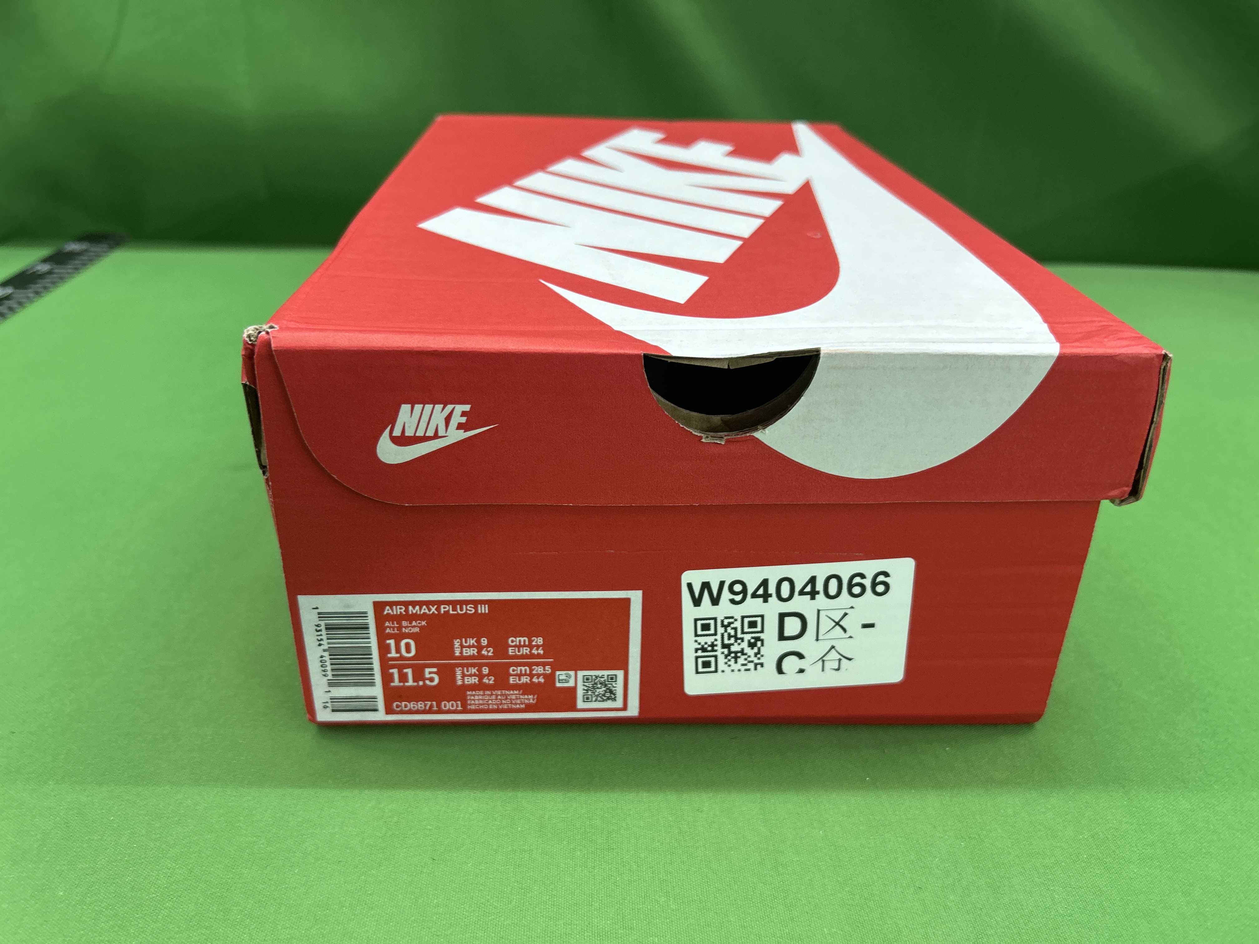 Foto QC 1 de Nike Air Max Plus 3 Retro Triple Black CJ9684-002