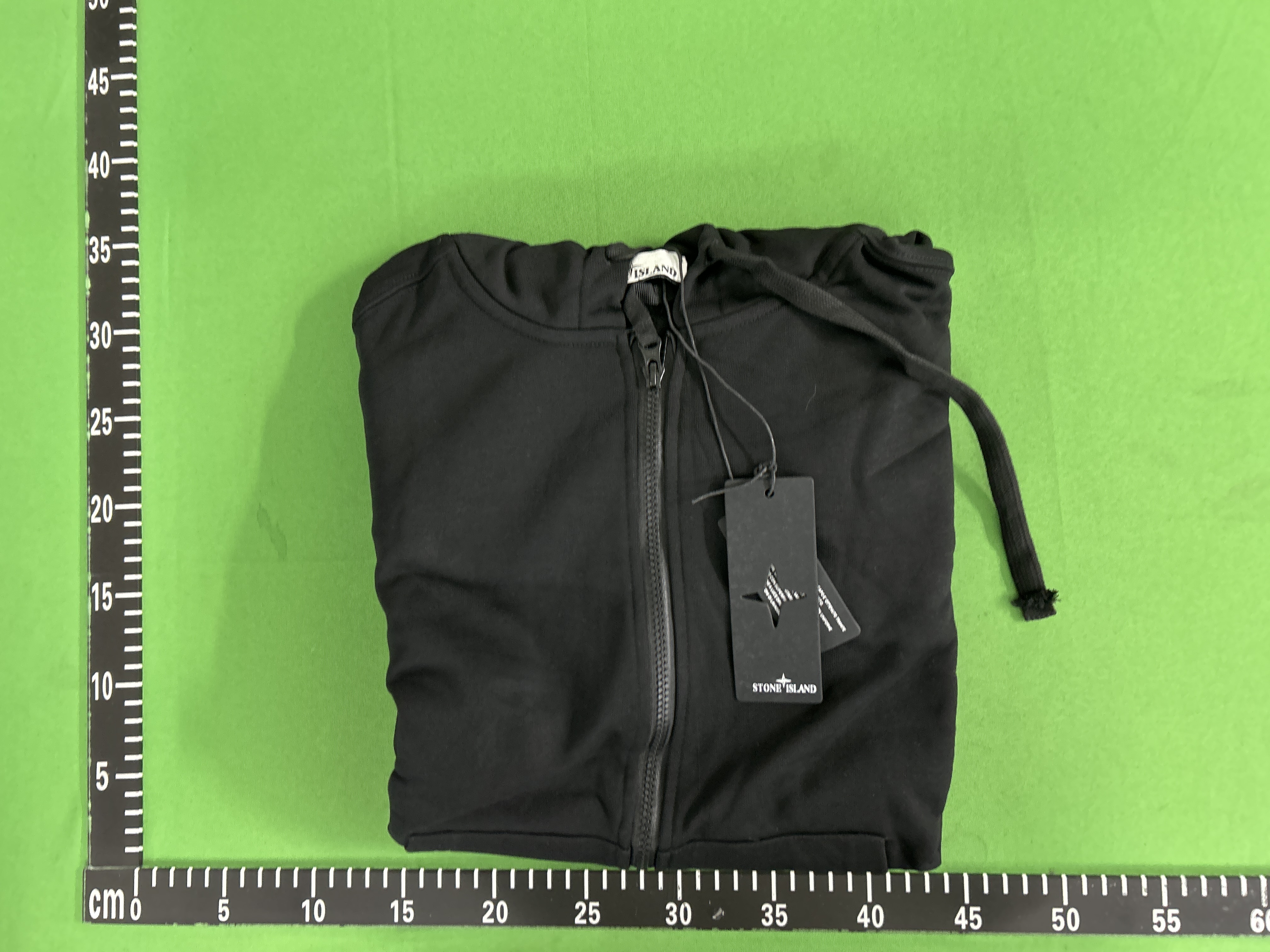 Foto QC 5 de Stone Island Compass Patch Full Zip Hoodie Black