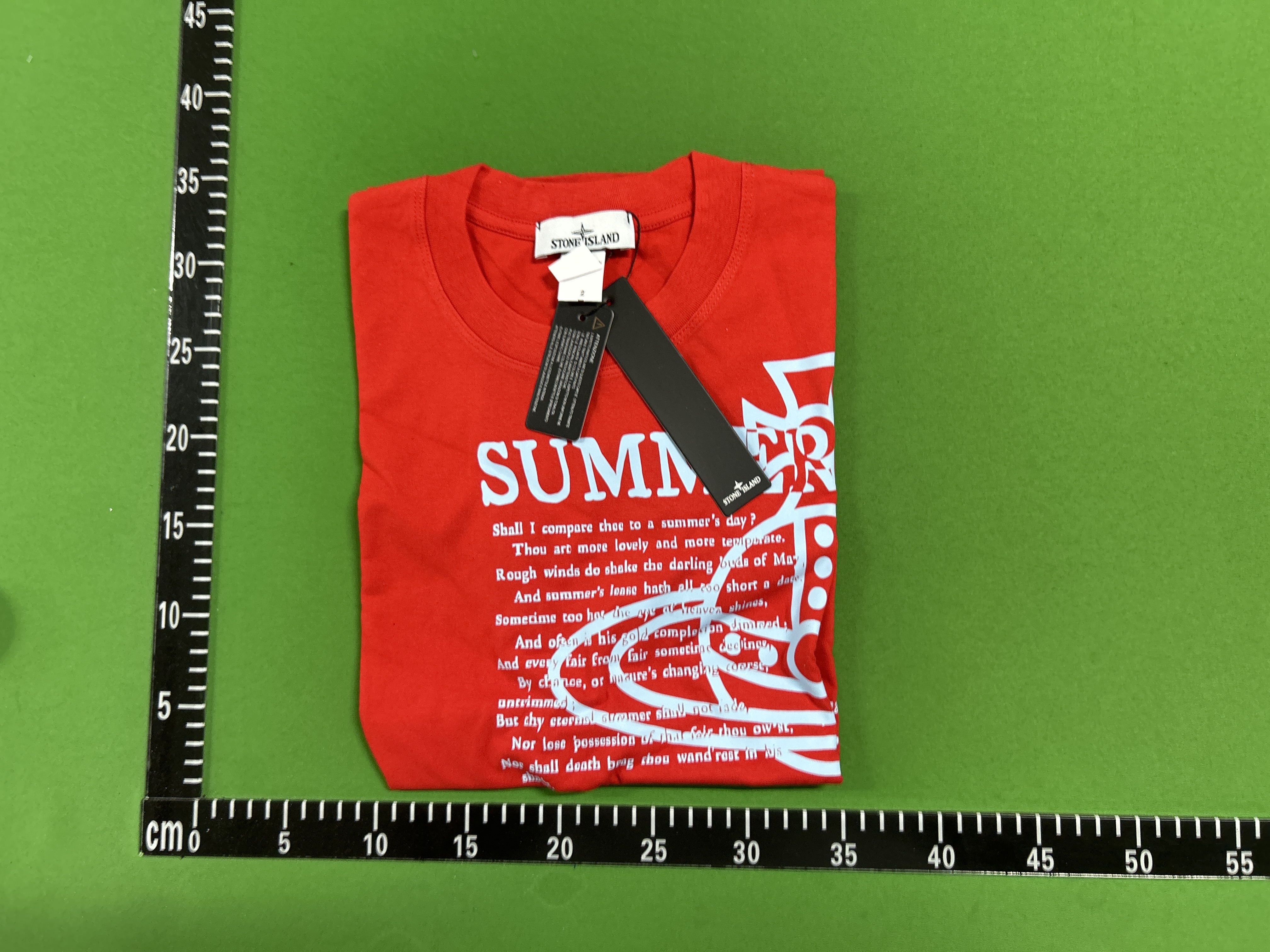 Foto QC 1 de Vivienne Westwood T-shirt Shakespeare Summer Sonnet Orb Graphic Black