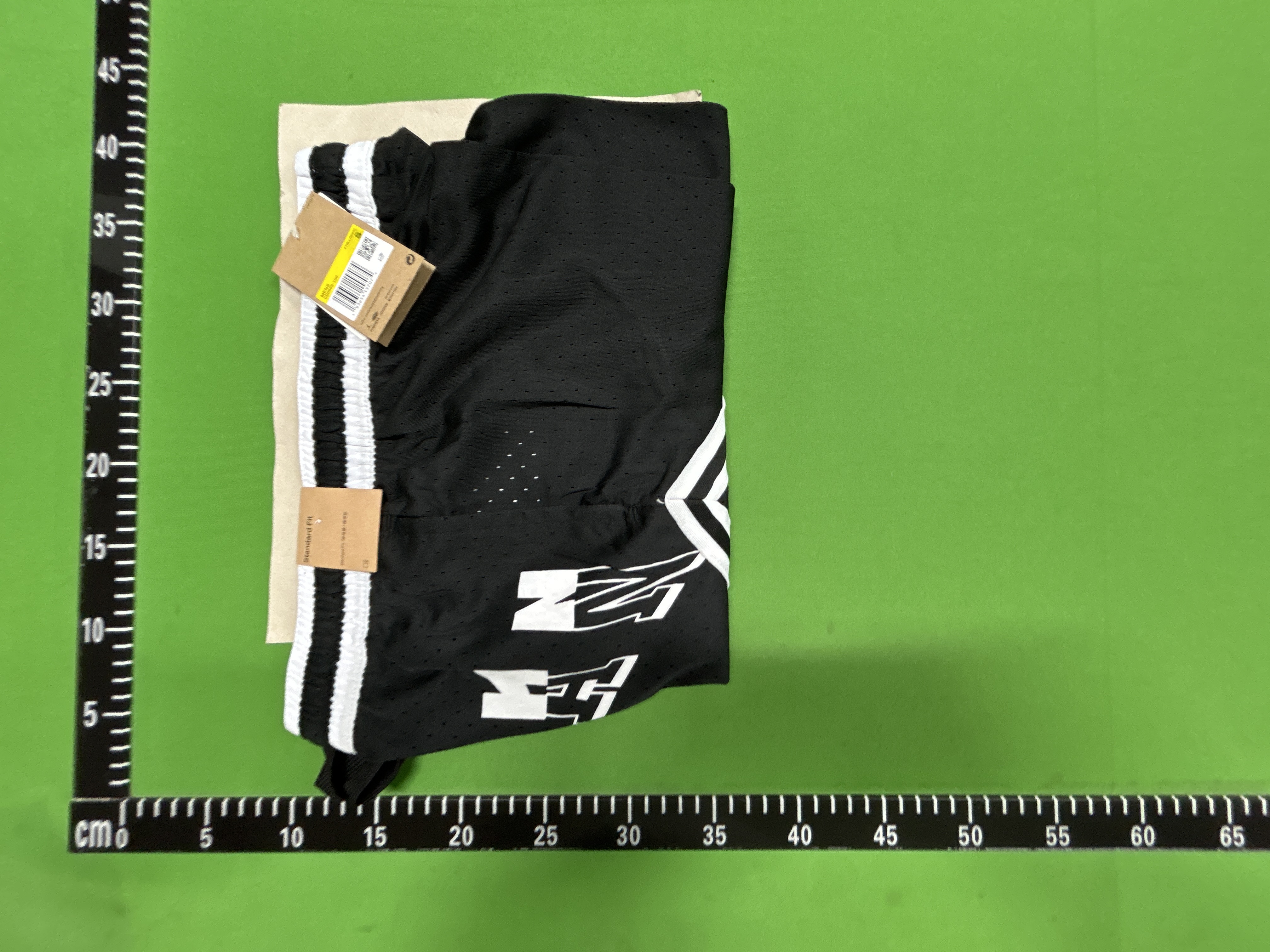 Foto QC 1 de Jordan Basketball Shorts Mesh White Black