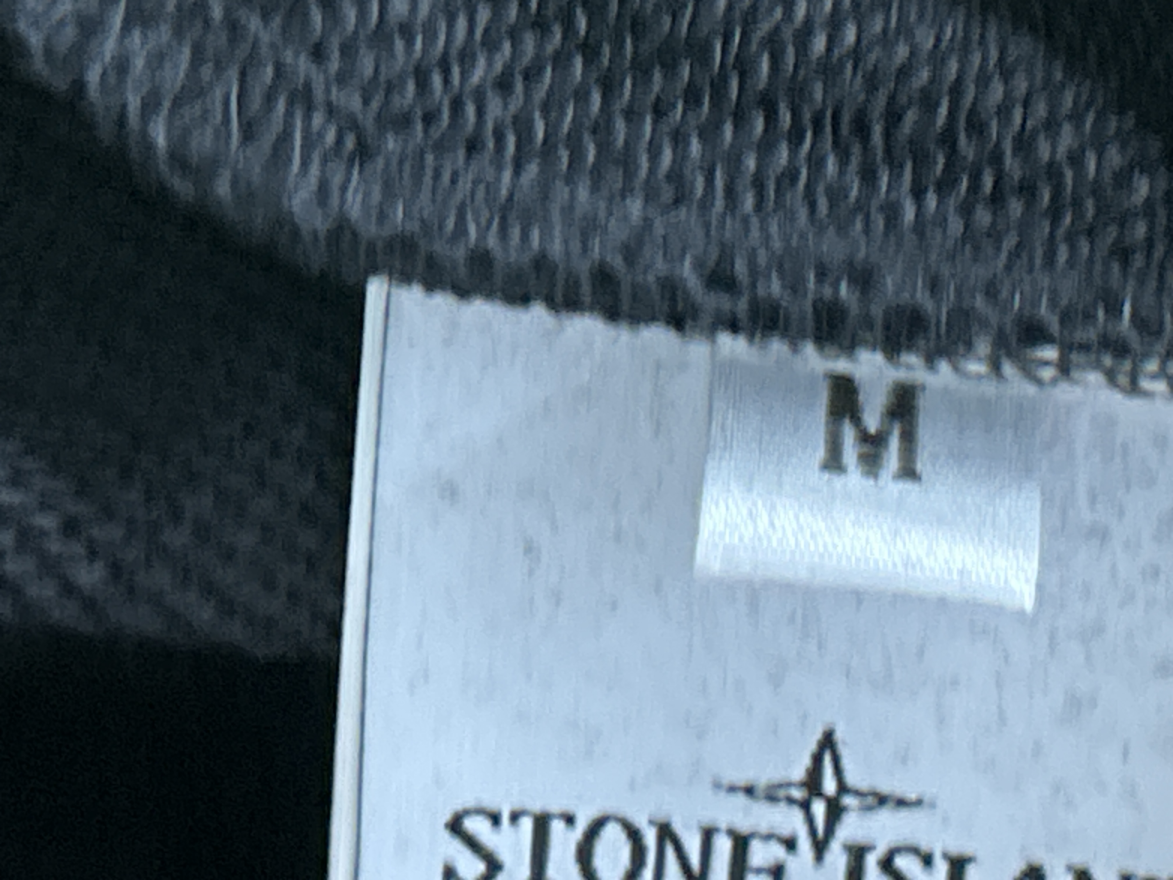 Foto QC 7 de Stone Island Compass Patch Full Zip Hoodie Black