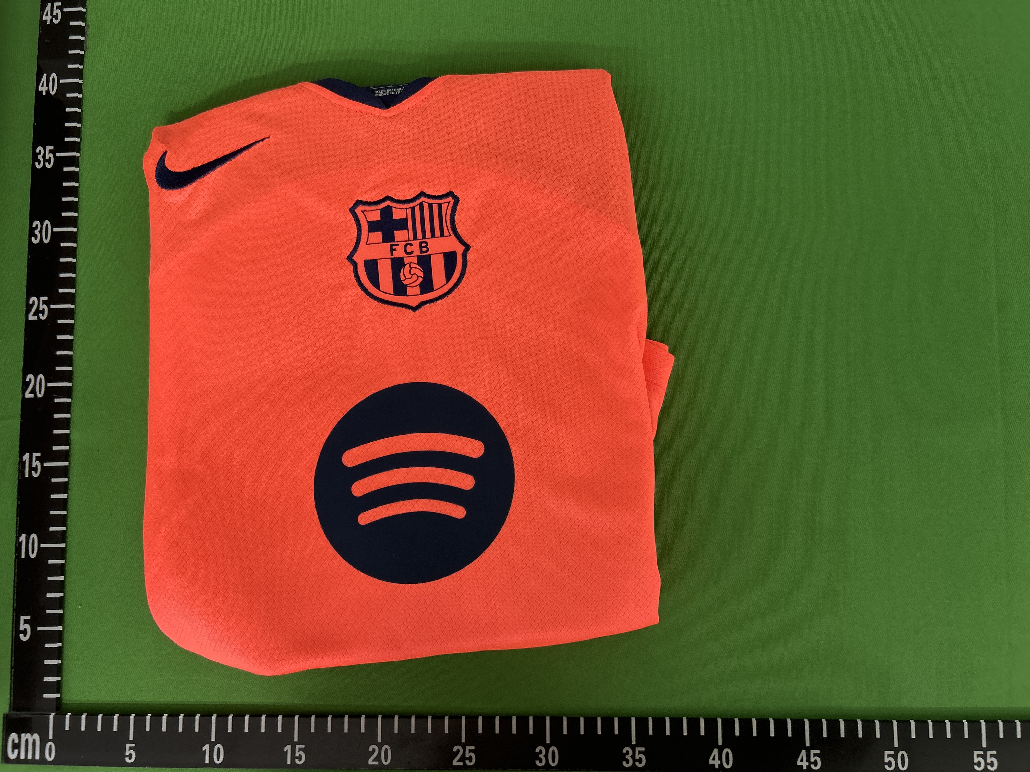 Foto QC 5 de Nike x FC Barcelona 2025/26 Lamine Yamal #10 Third Jersey Orange