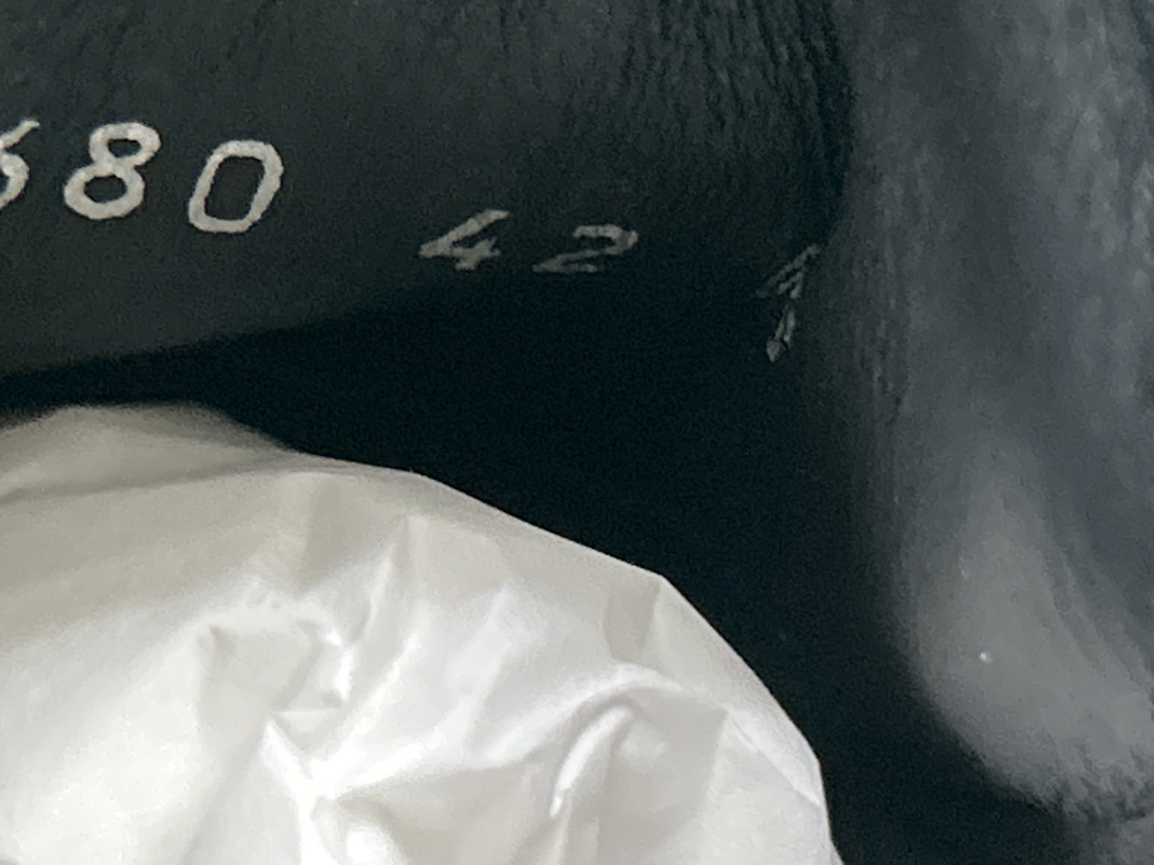 Foto QC 5 de Alexander McQueen Oversized Leather Low-top Black White Contrast Stitching 4257