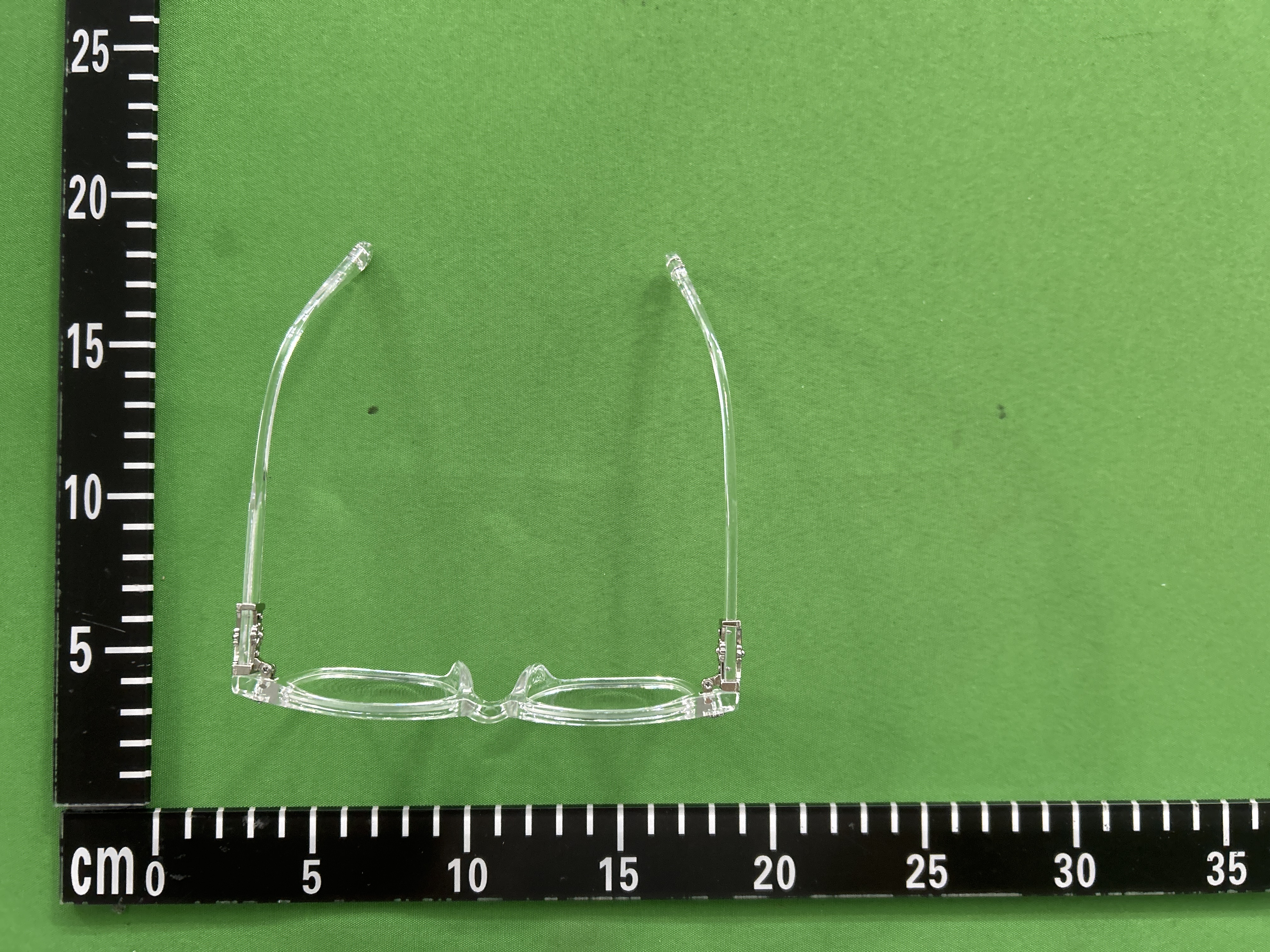 Foto QC 1 de Chrome Hearts Square-Frame Acetate Optical Clear