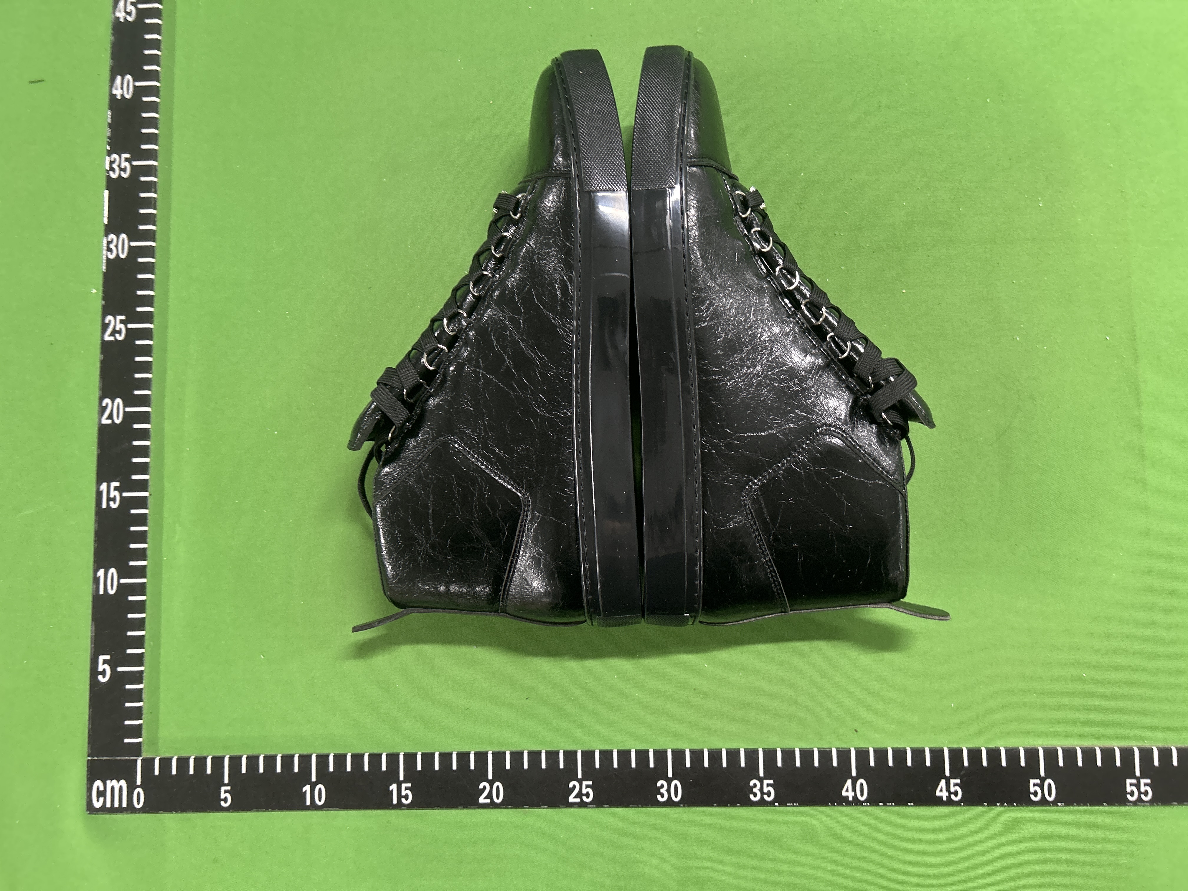 Foto QC 5 de Balenciaga Arena High Patent Leather Red Burgundy Gradient
