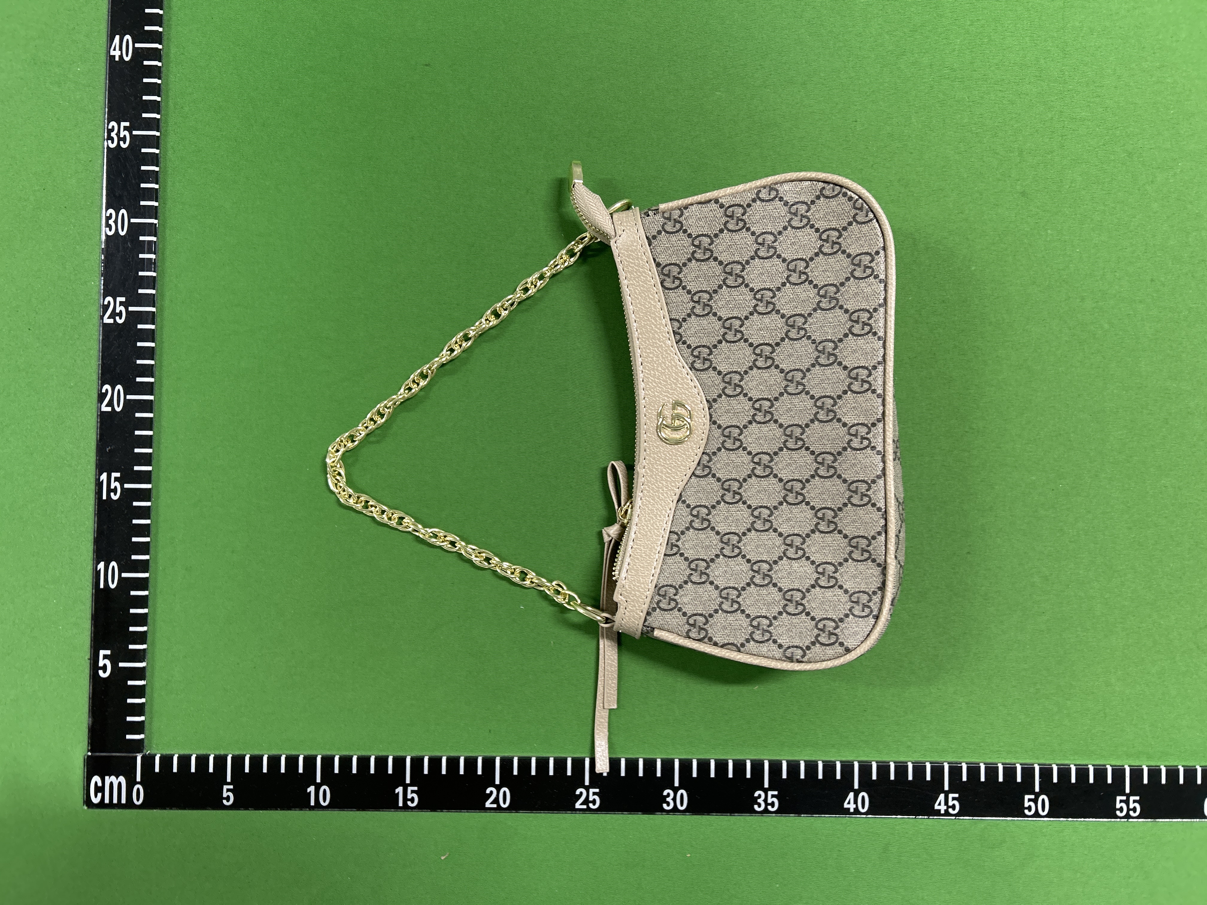 Foto QC 6 de Gucci Ophidia Shoulder Bag Small Beige GG Supreme Canvas
