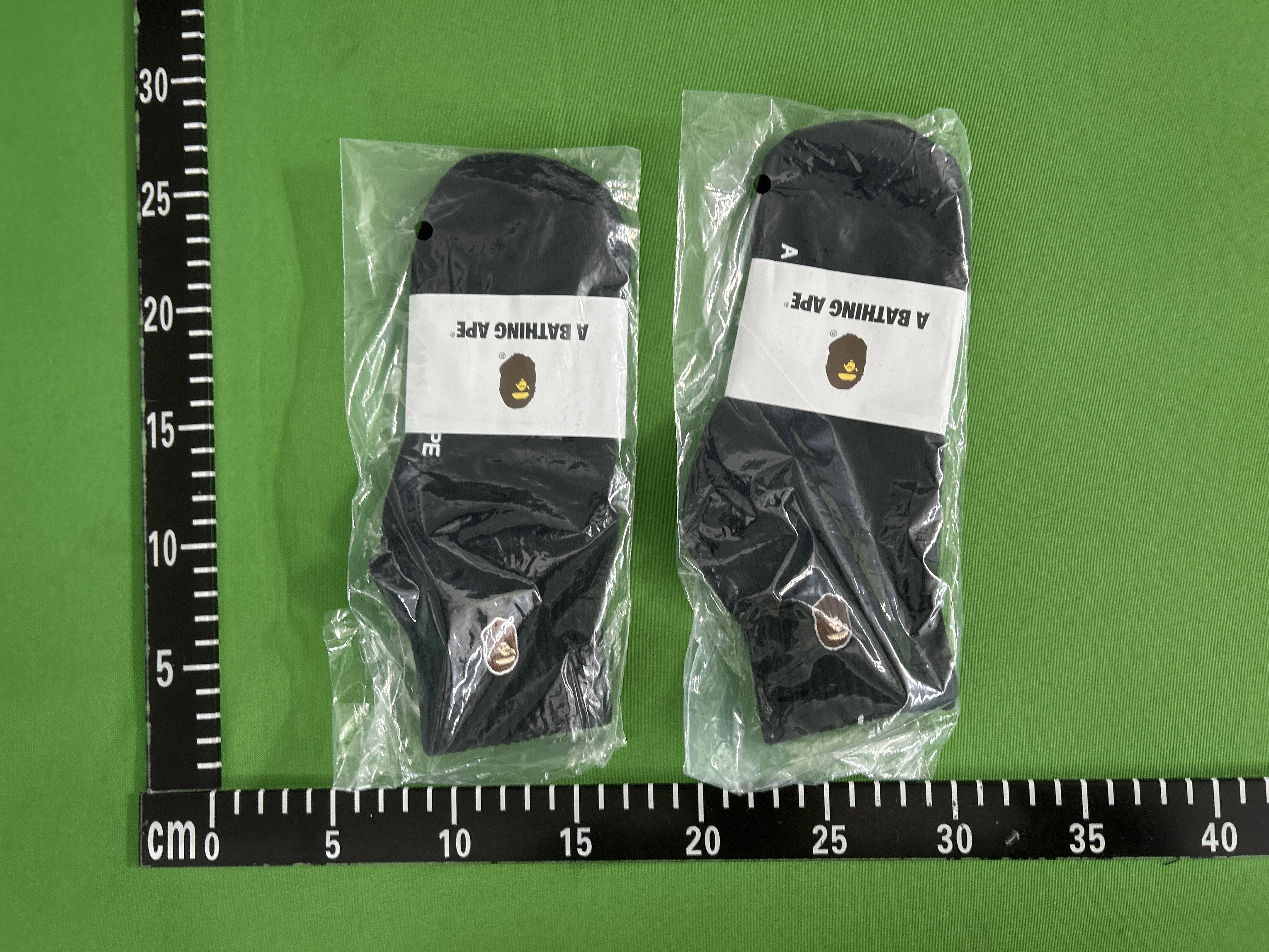 Foto QC 8 de BAPE Crew Socks Red