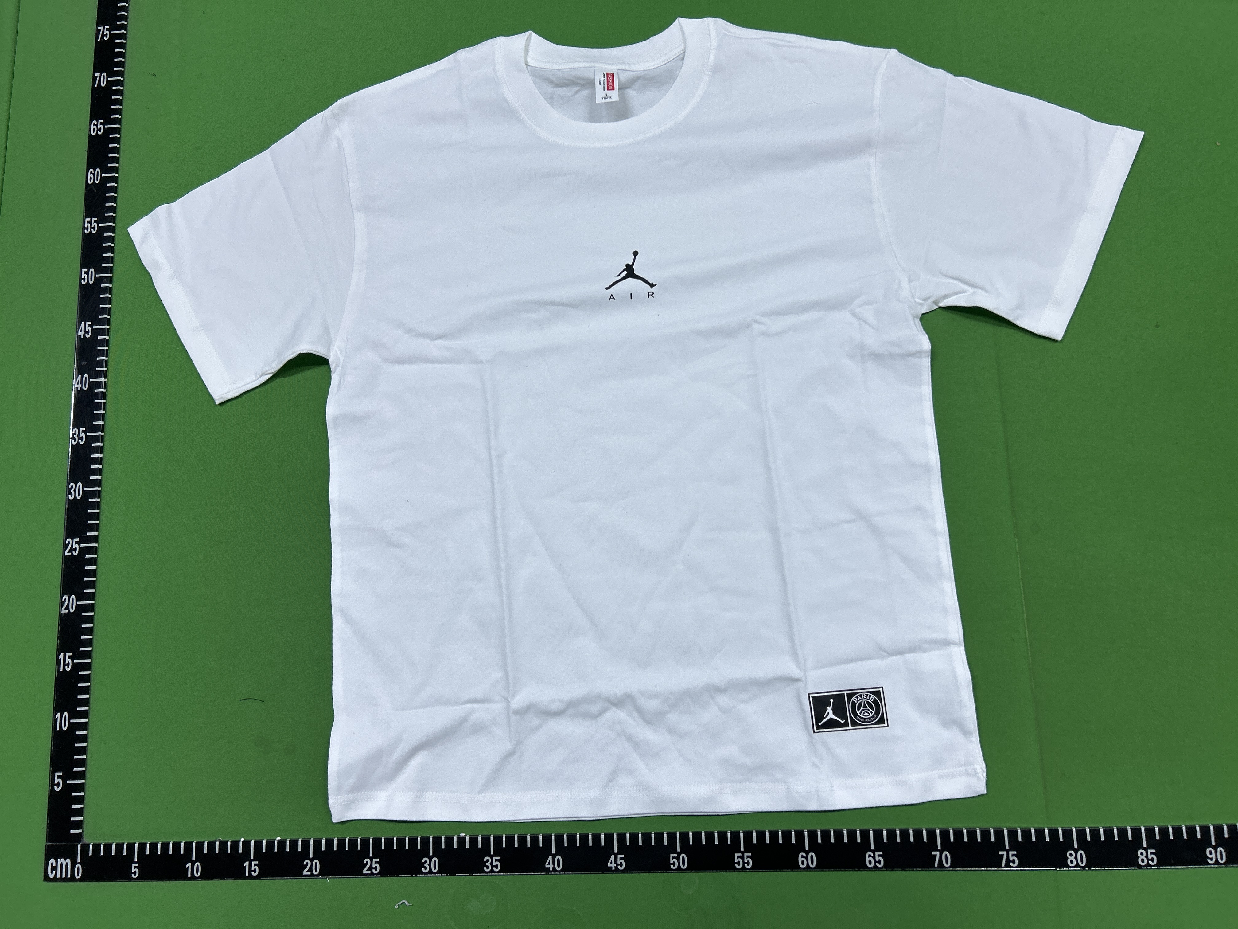 Foto QC 3 de Jordan T-shirt Multicolor Wordmark Jumpman Logo Navy