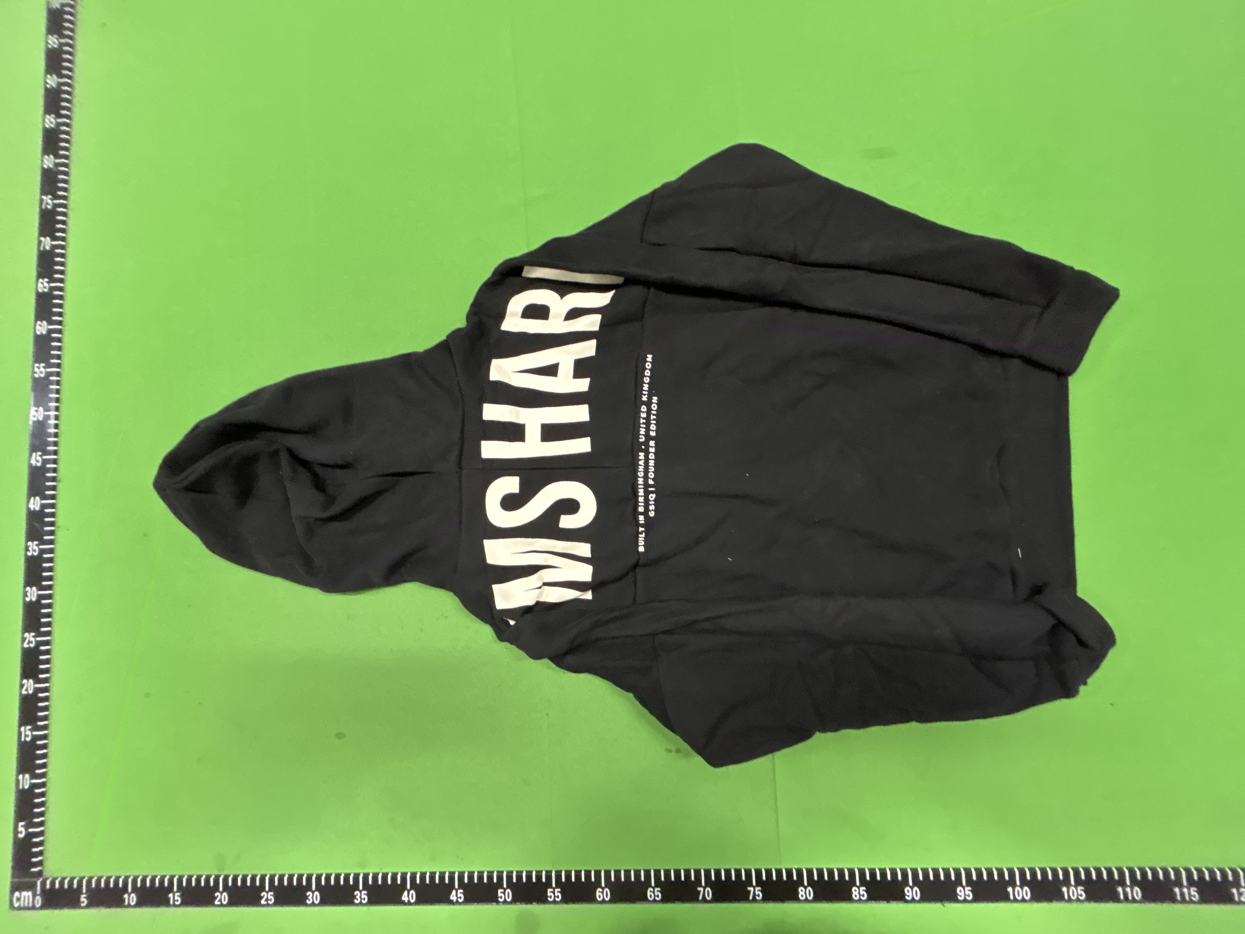 Foto QC 4 de Gymshark Founder Edition Hoodie Back Logo Black