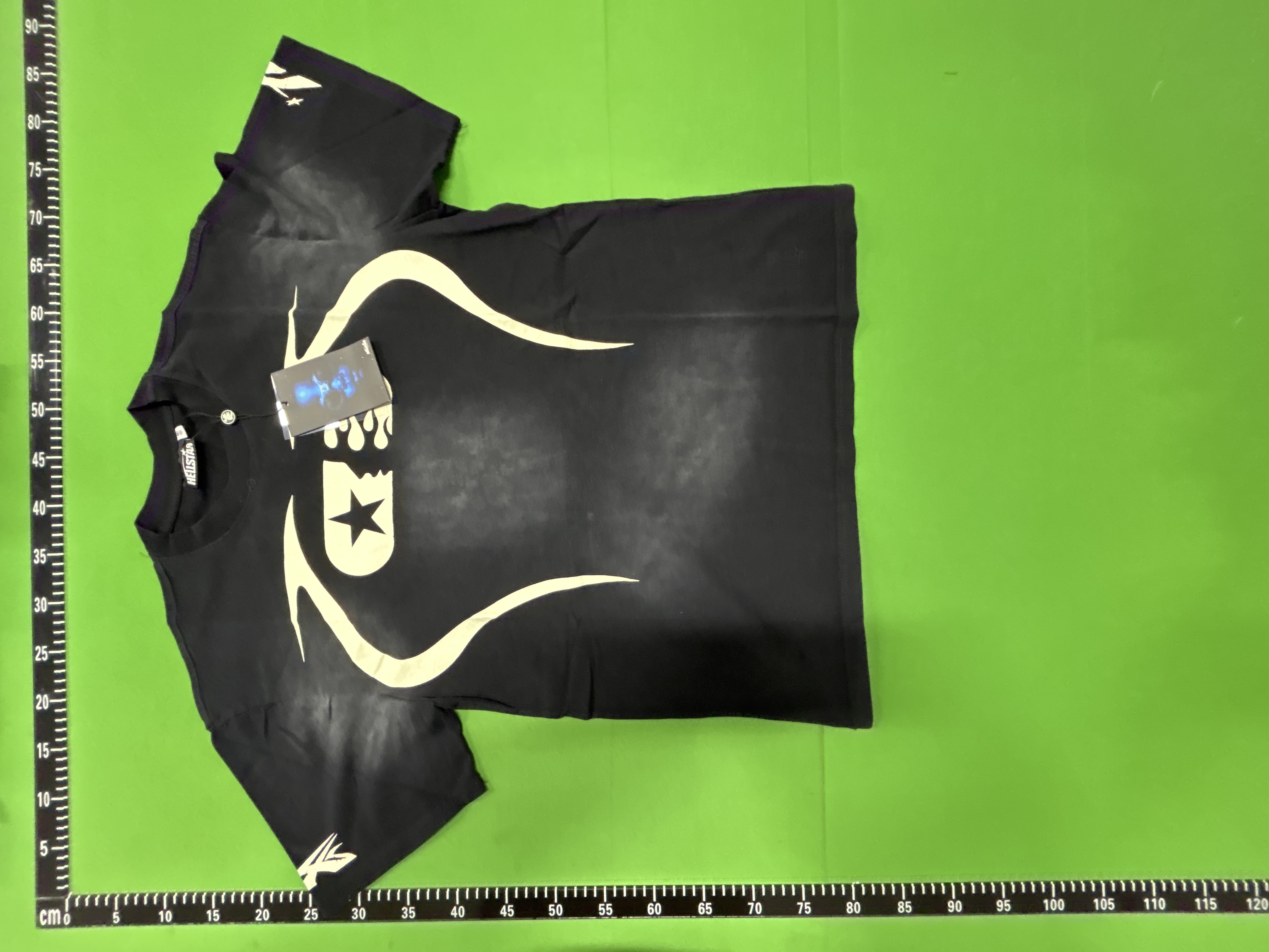 Foto QC 3 de Hellstar T-shirt Path to Paradise Flaring Face Black