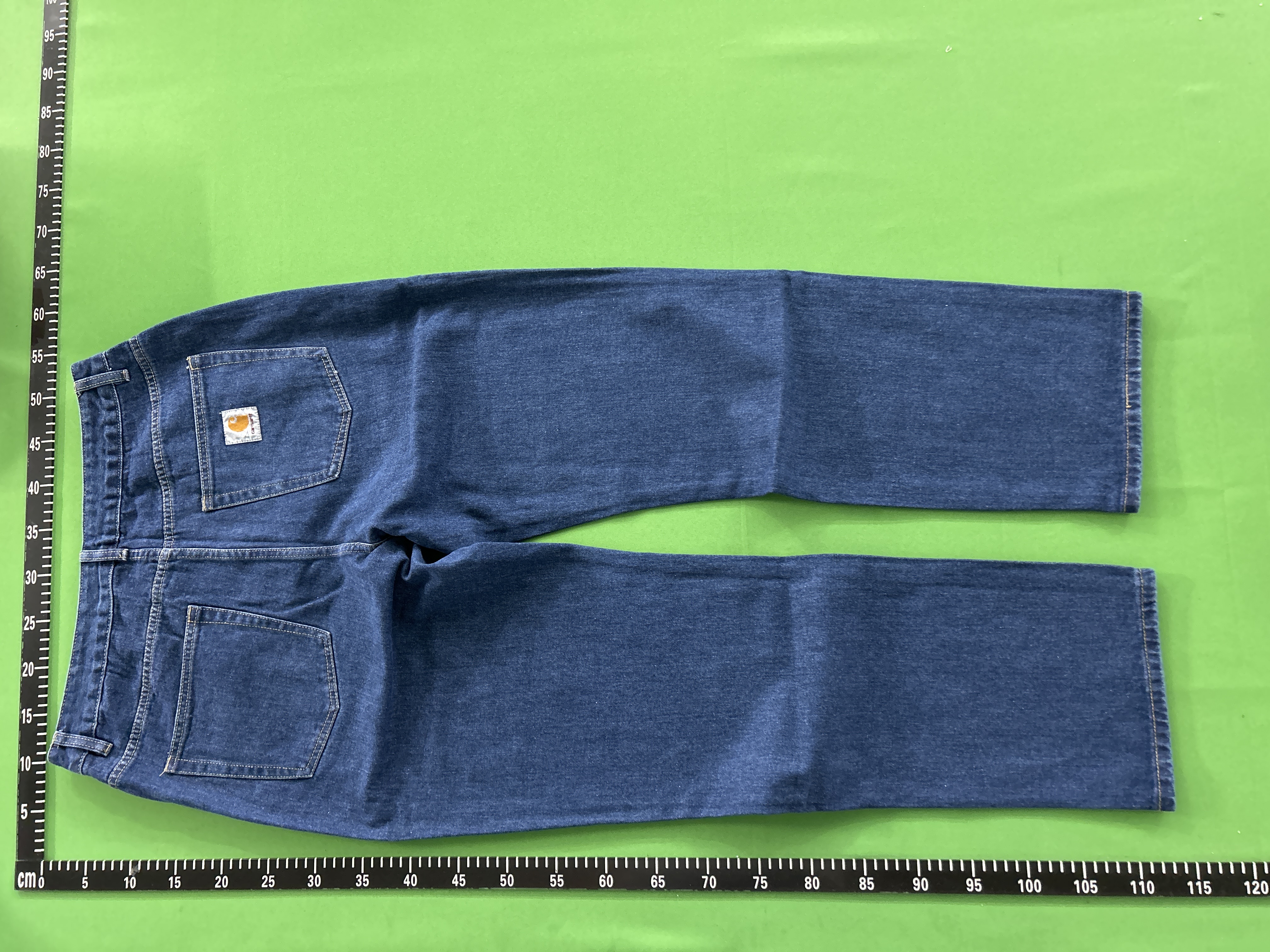 Foto QC 6 de Carhartt Jeans Loose Straight Dark Blue Washed