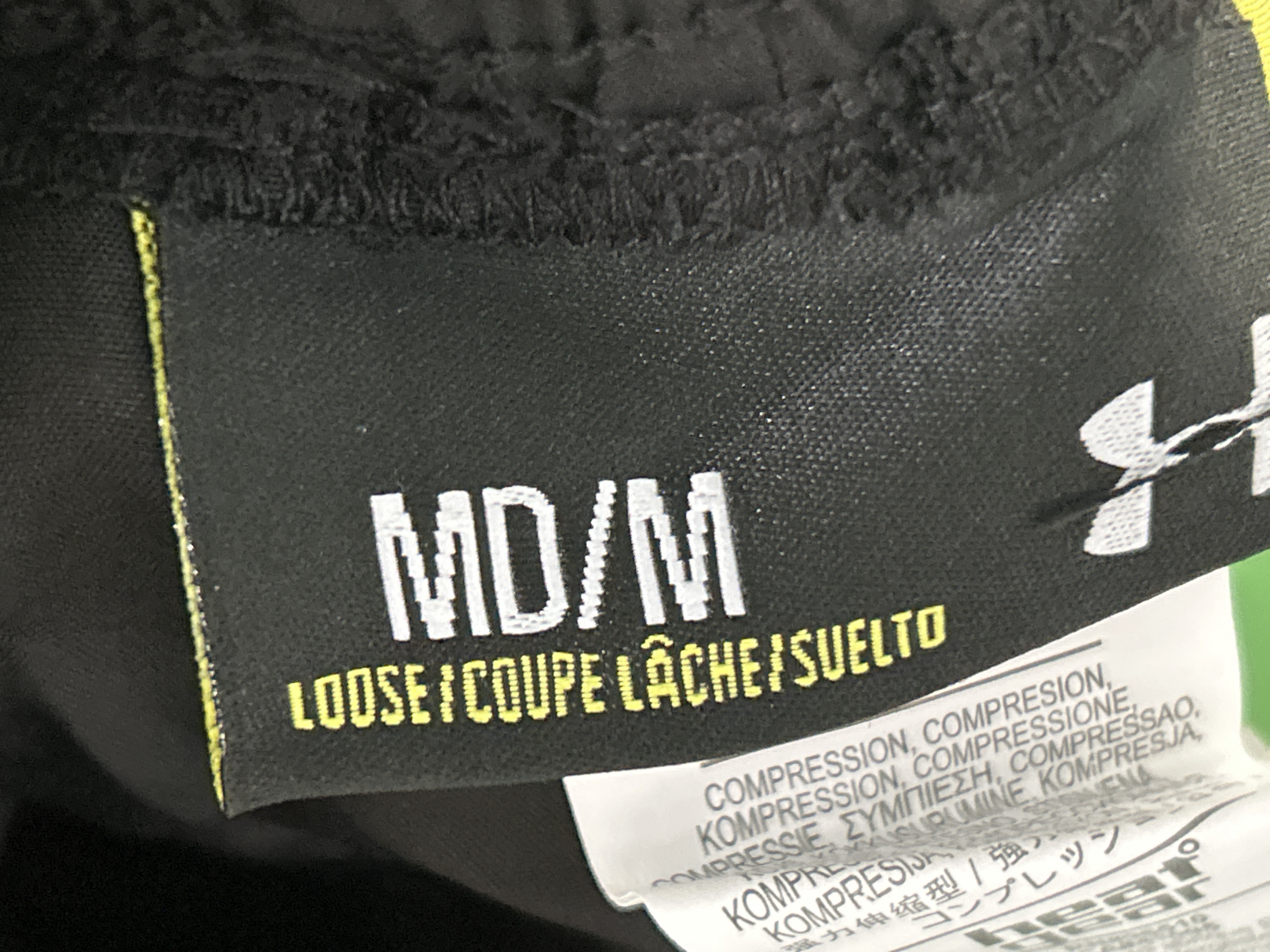Foto QC 2 de Under Armour T-shirt Reflective Logo Quick Dry White