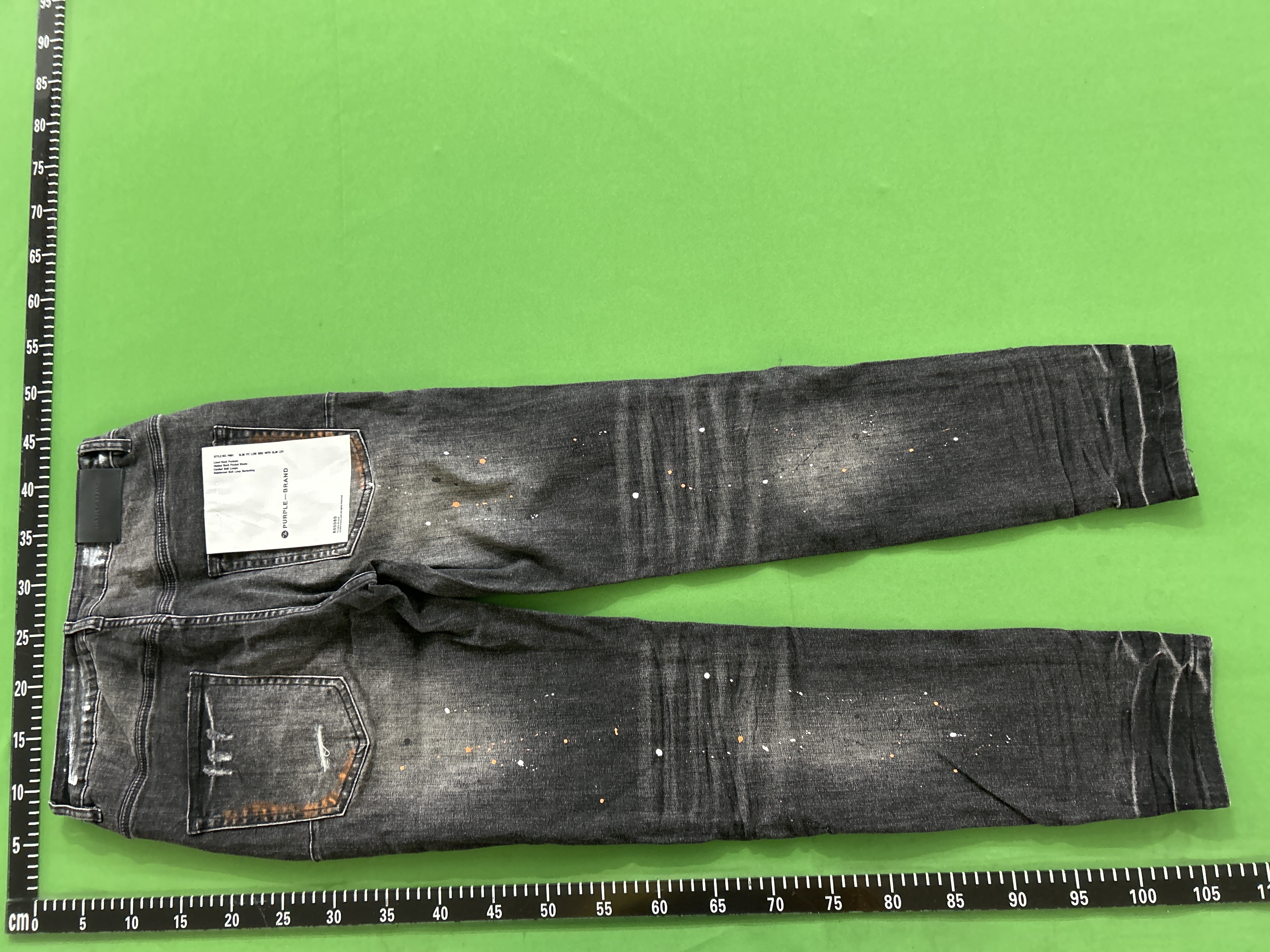 Foto QC 4 de Purple Brand Jeans Distressed Slim Blue