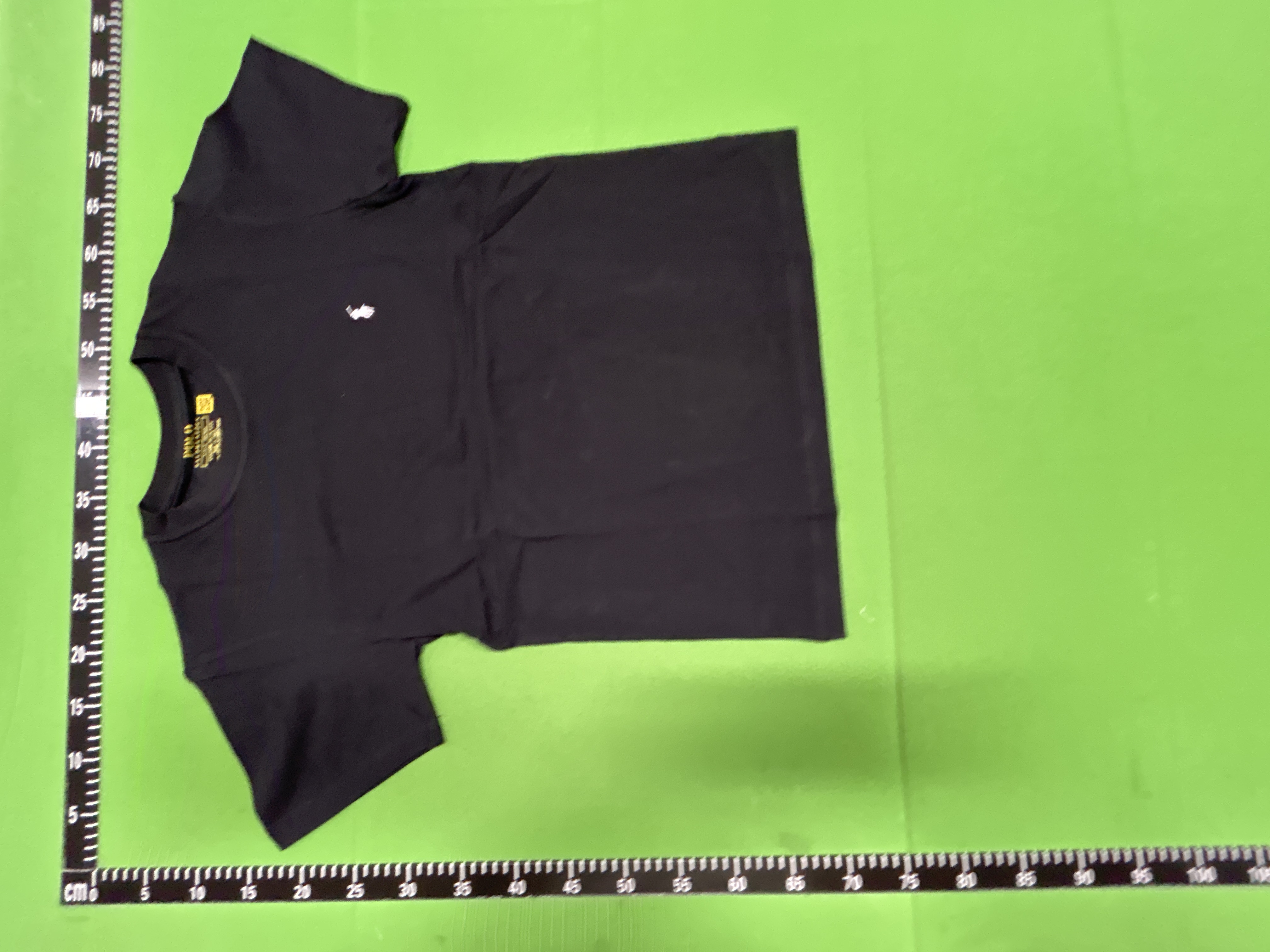 Foto QC 4 de Polo Ralph Lauren Custom Slim Fit T-shirt Small Pony Light Blue