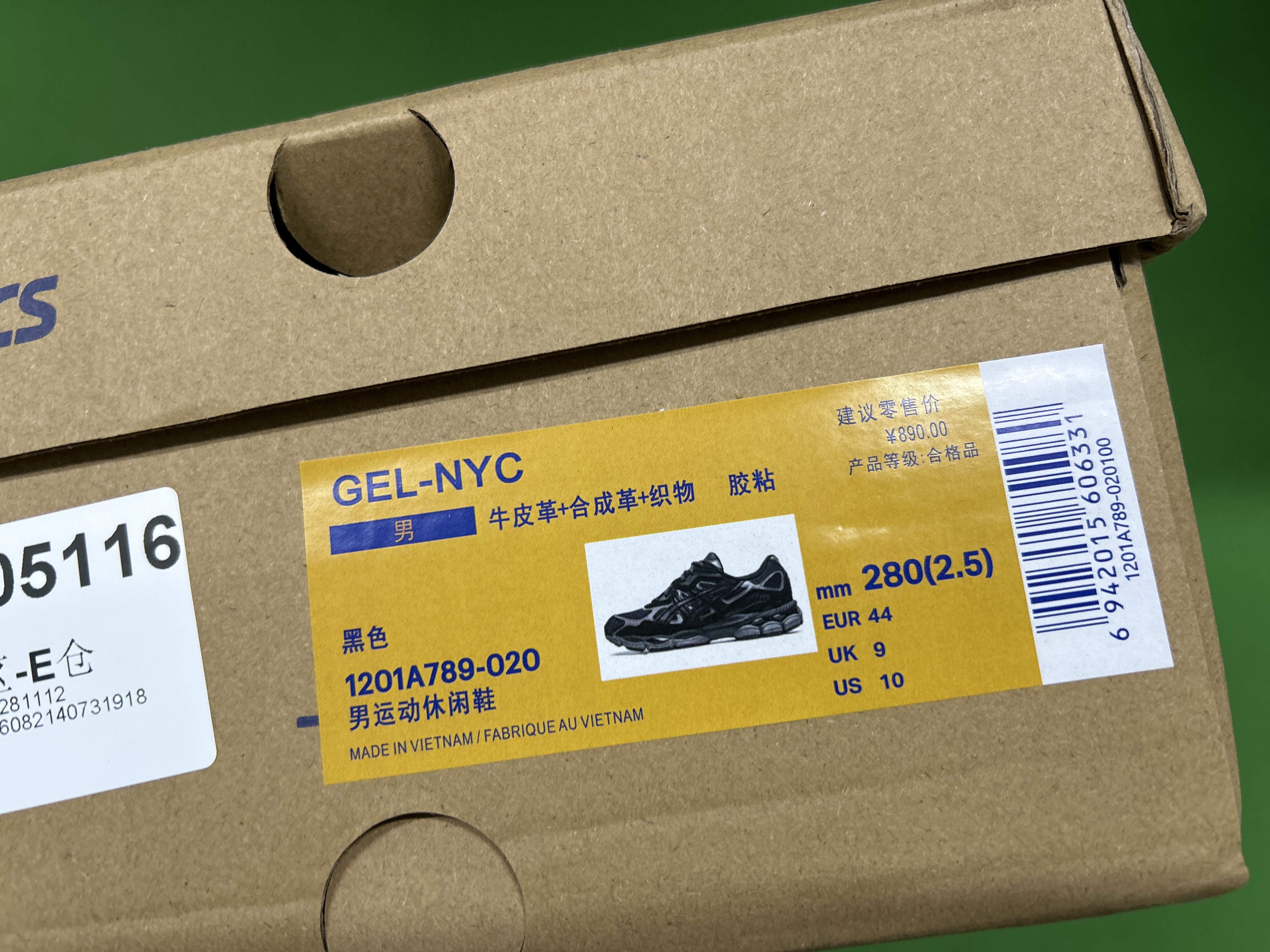 Foto QC 7 de Asics Gel-NYC Graphite Grey/Black 1201A789-020