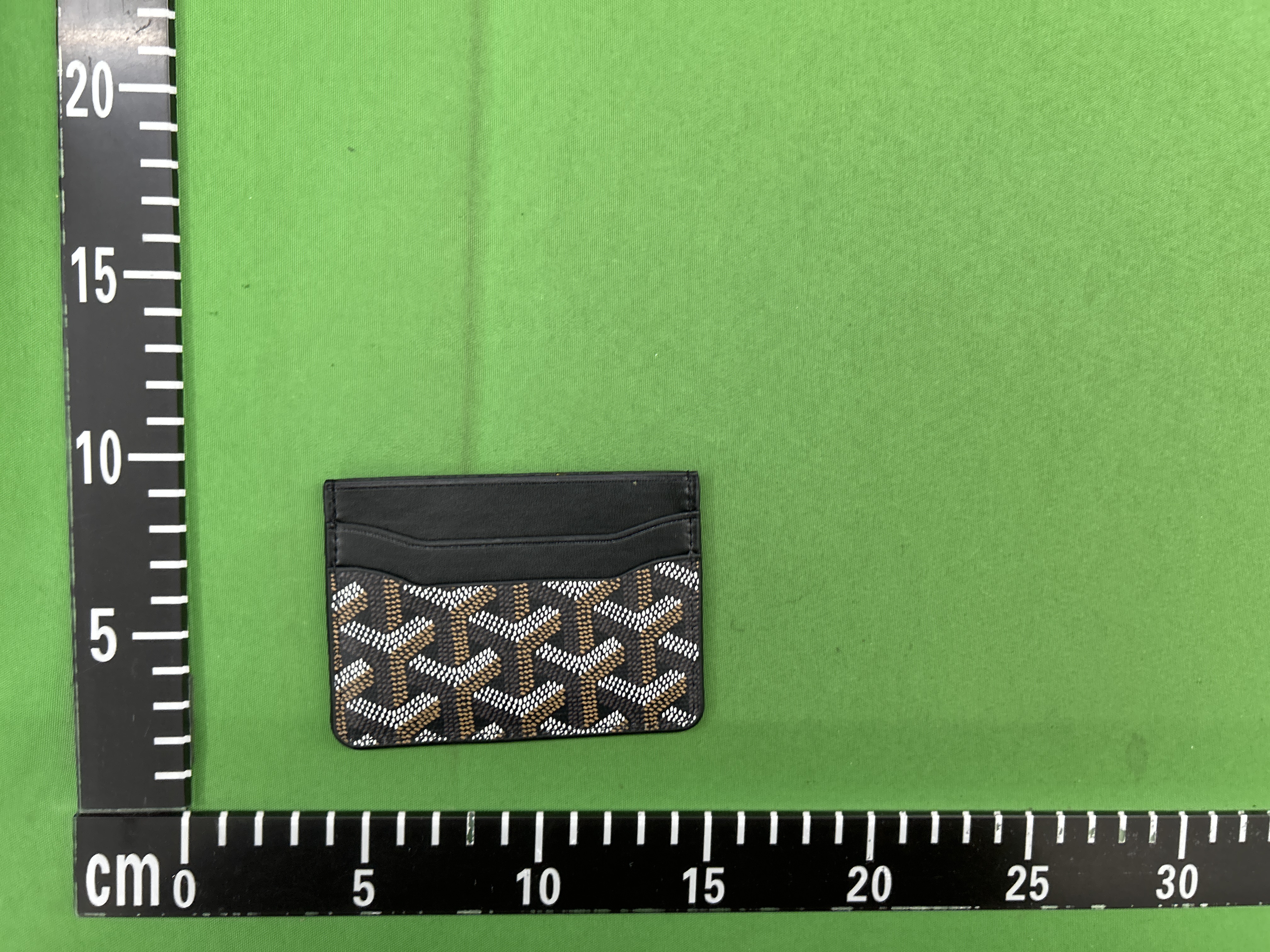 Foto QC 1 de Goyard Saint Sulpice Card Holder Goyardine Grey