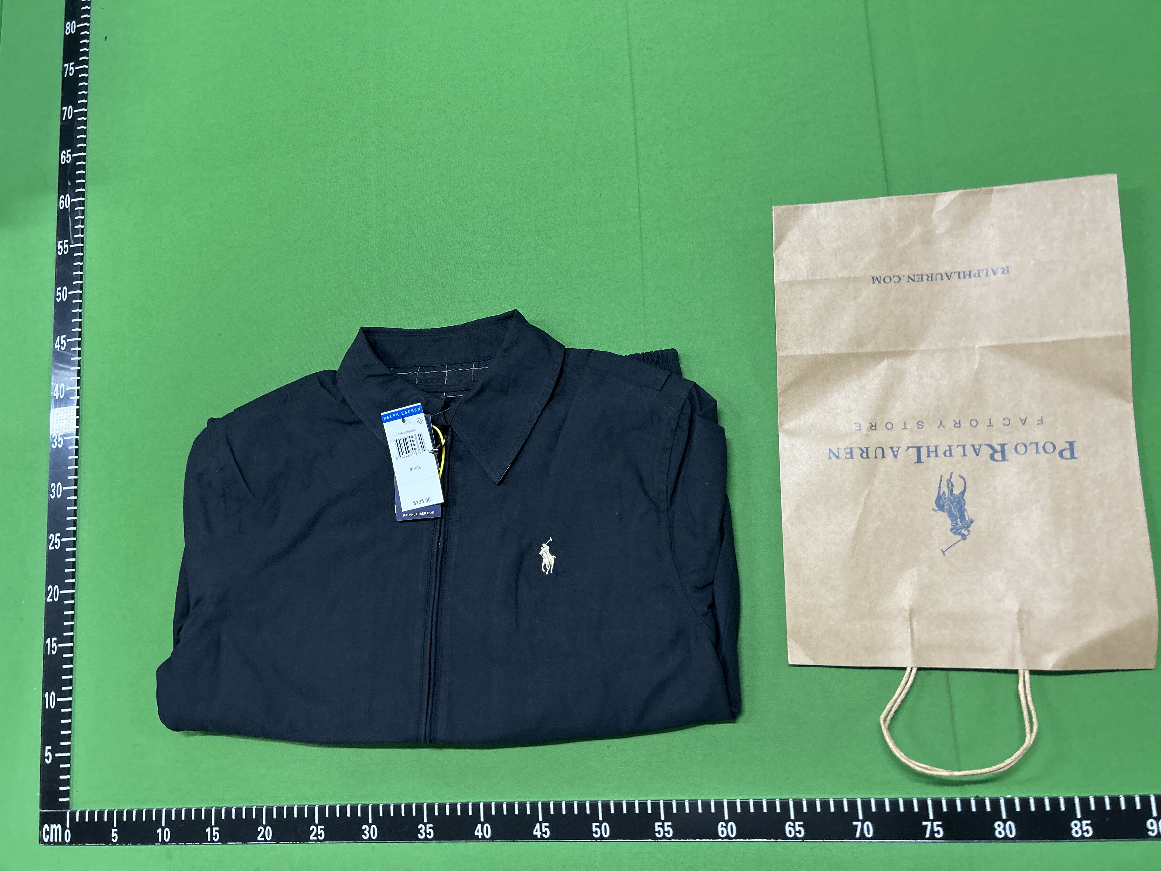 Foto QC 1 de Polo Ralph Lauren Workwear-Style Windbreaker Jacket Navy