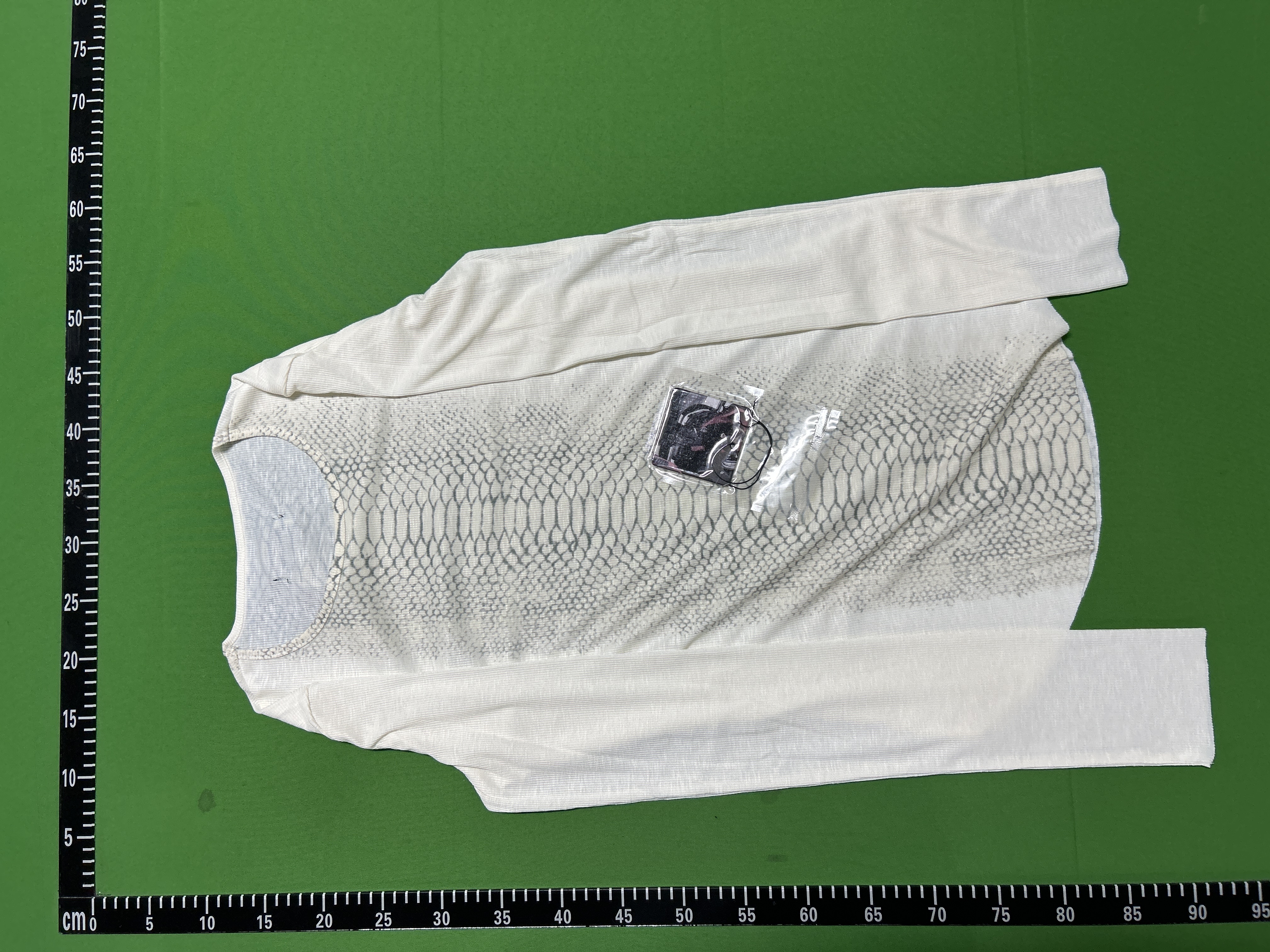 Foto QC 7 de Ifsixwasnine T-shirt Snake Print White